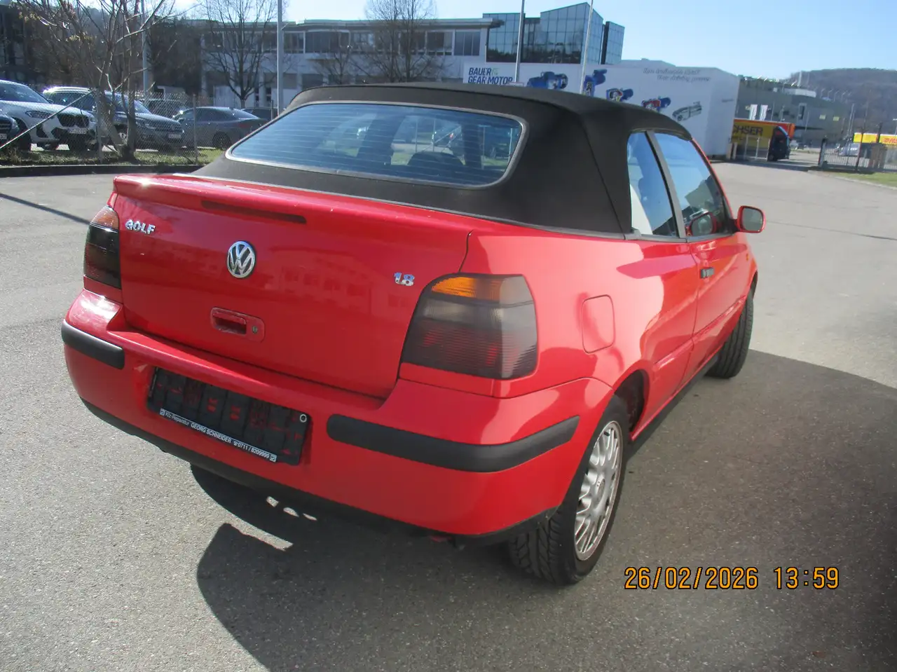 Volkswagen Golf Cabriolet Golf III Cabrio 1.8, foto 4