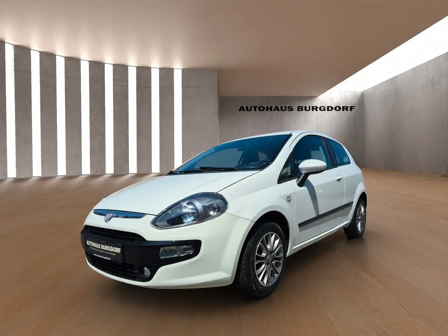 Fiat Punto Evo 1.2 MyLife Klima Navi Start/Stop Weiß - 1