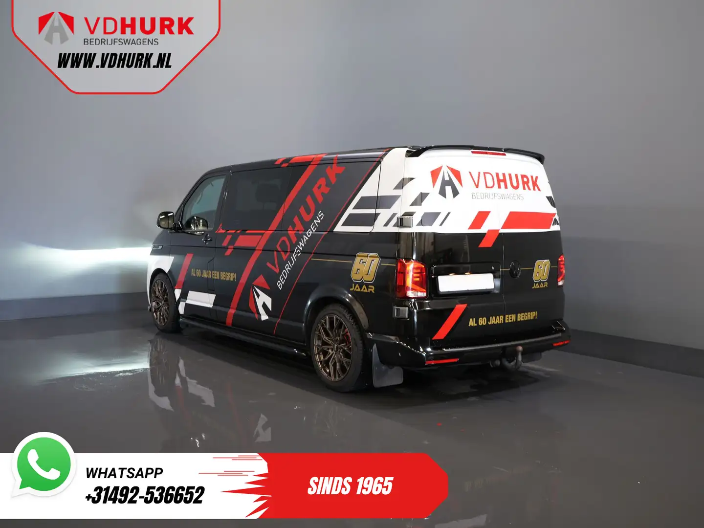 Volkswagen T6.1 Transporter 2.0 TDI 150 pk DSG Aut. L2 DC Dubbel Cabine DEMO B Gris - 2