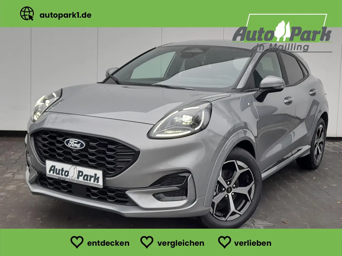 Ford Puma 1.0 EcoBoost ST-Line NAVI~SHZ~LED~APP~RFK Šedá - 1