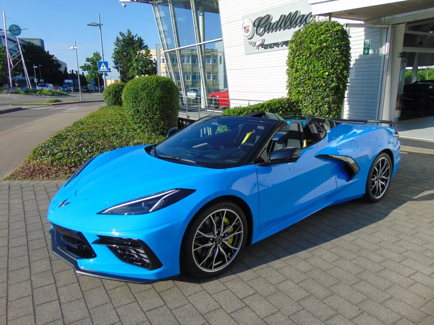 Corvette C8 Cabrio 6.2 V8 Europamodell HUD LED KeyLess Kék - 2