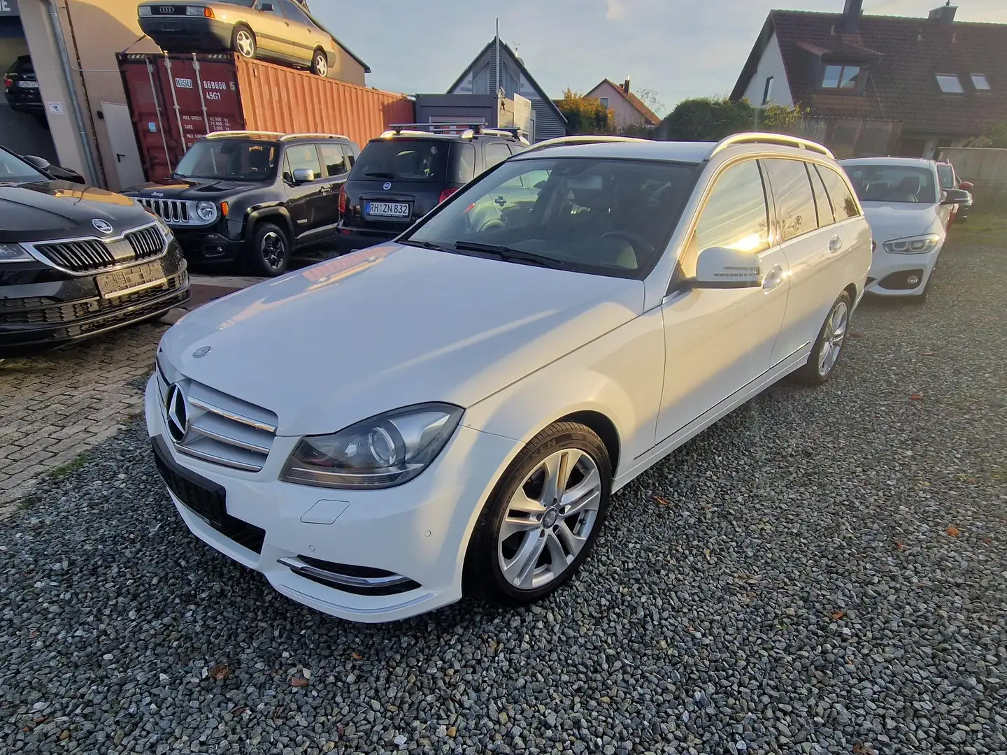Mercedes-Benz C 220 C 220 T CDI Standheiz Kamera Anhäng Weiß - 2