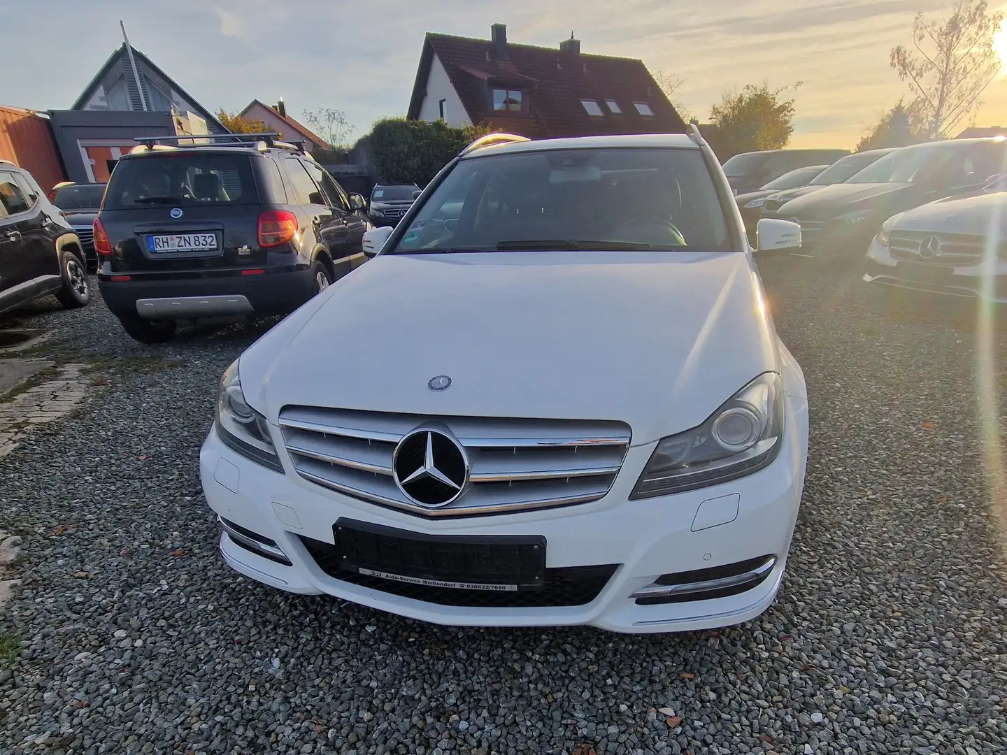 Mercedes-Benz C 220 C 220 T CDI Standheiz Kamera Anhäng Weiß - 1