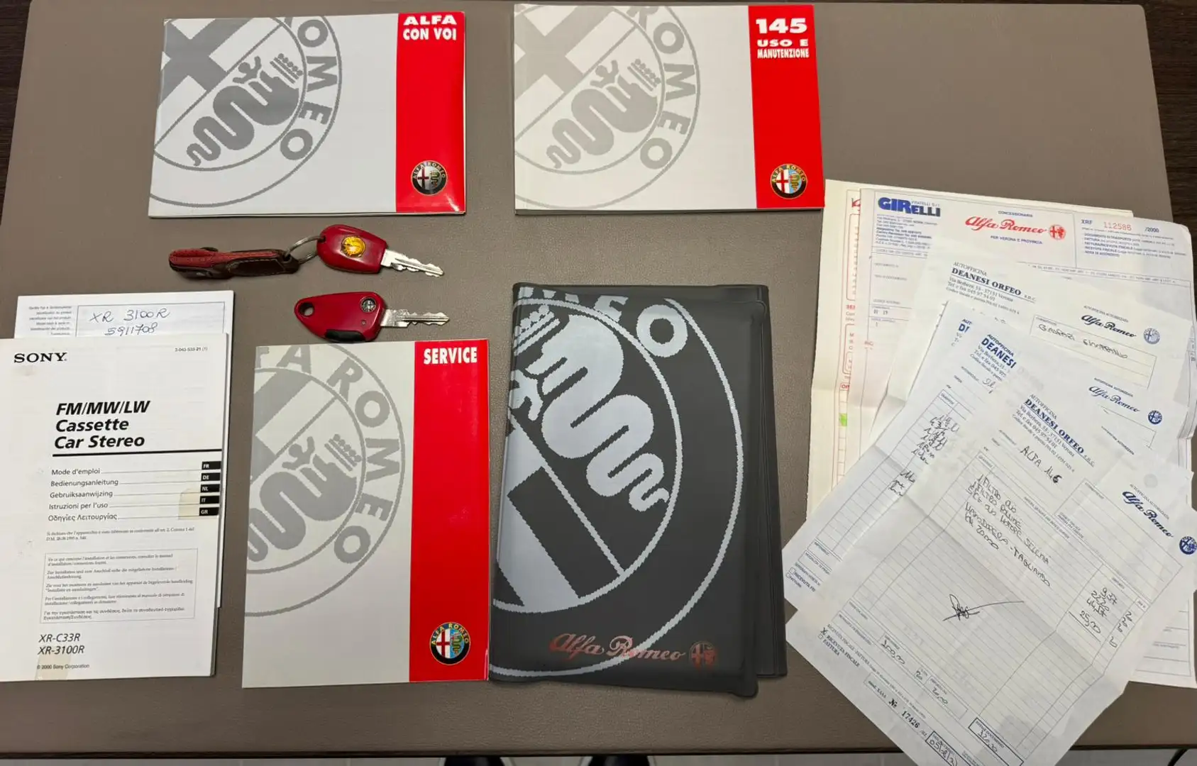 Alfa Romeo 145 2.0 Quadrifoglio Verde 155cv ""TETTO - KM 89000"" Blau - 2