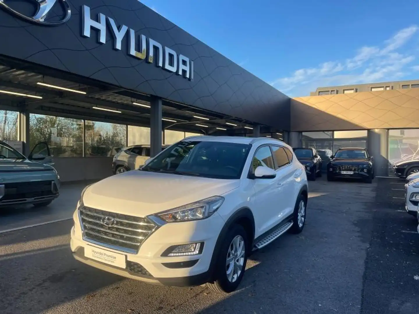 Hyundai TUCSON 1.6 T-GDI 177ch Creative DCT-7 Euro6d-Evap Blanc - 1