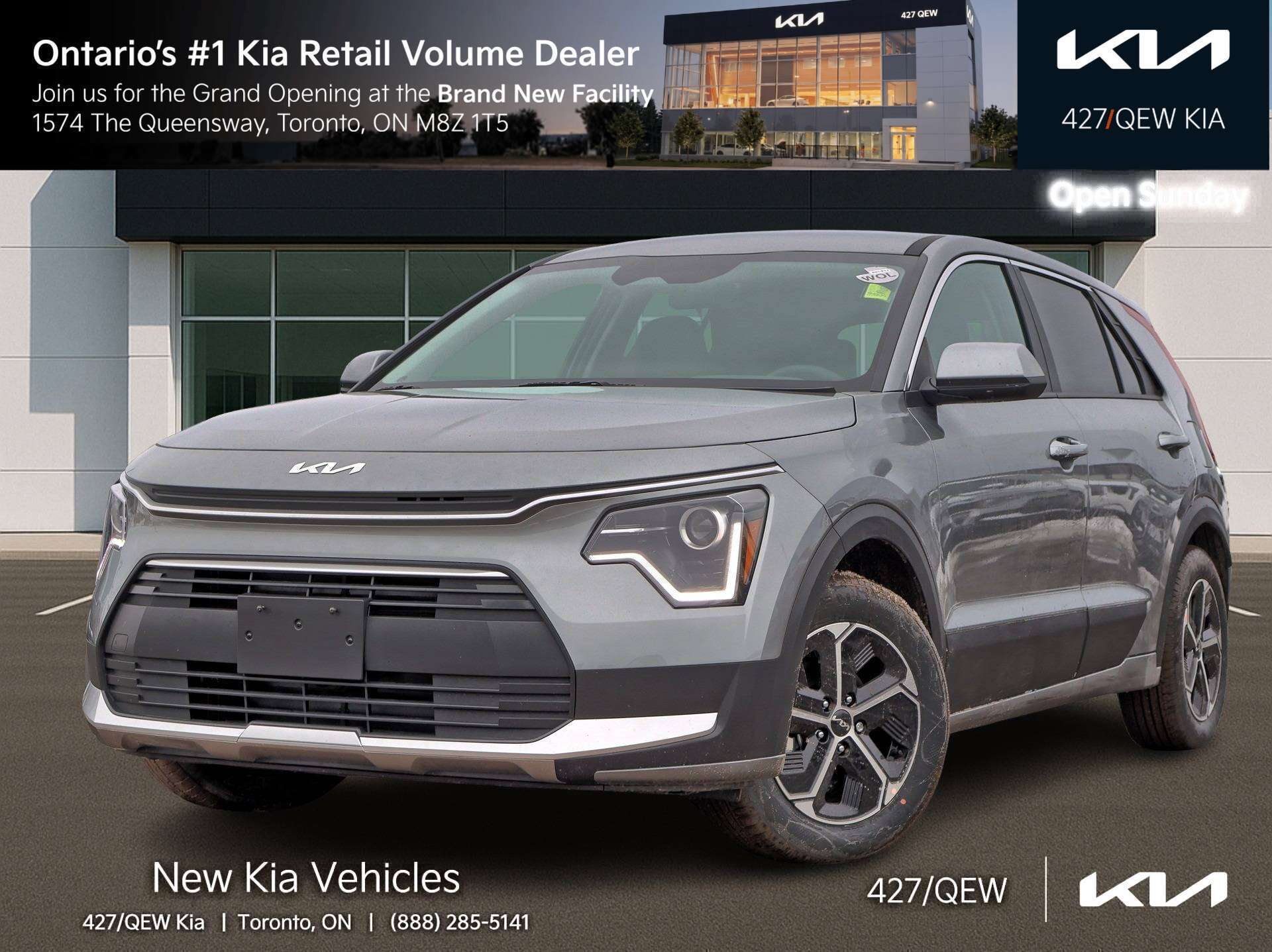 Gray 2026 Kia Niro SUV / Crossover Front-Wheel Drive 6-Speed Automatic