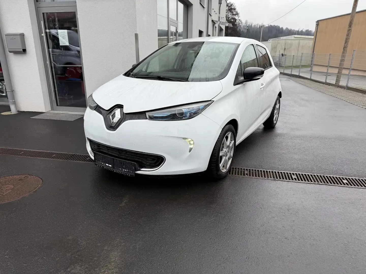 Renault ZOE Zoe Intens Complete R90 41 kWh KAUFAKKU SOH 90 % Blanc - 1