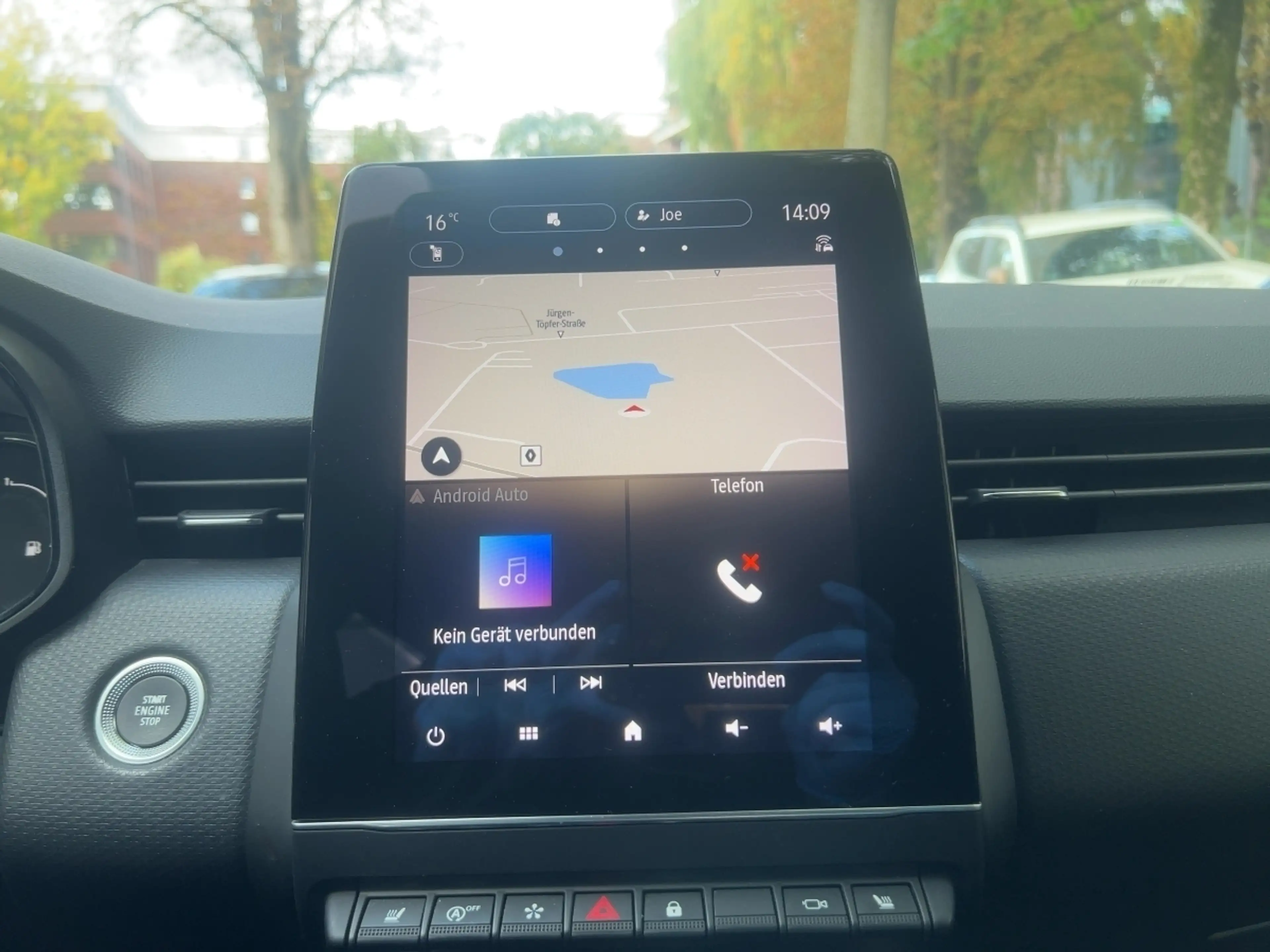 Renault Clio INTENS TCe 90 X-tronic Apple CarPlay SHZ PDC — photo 14