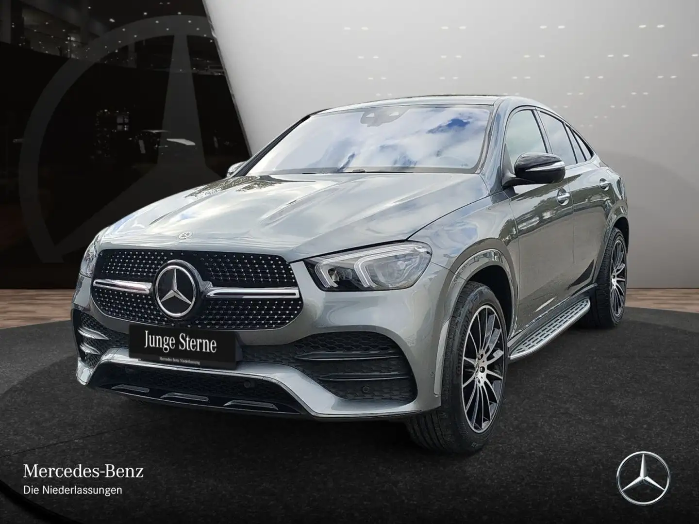 Mercedes-Benz GLE 350 e Coupé 4M AMG+NIGHT+PANO+360+MULTIBEAM Grau - 2