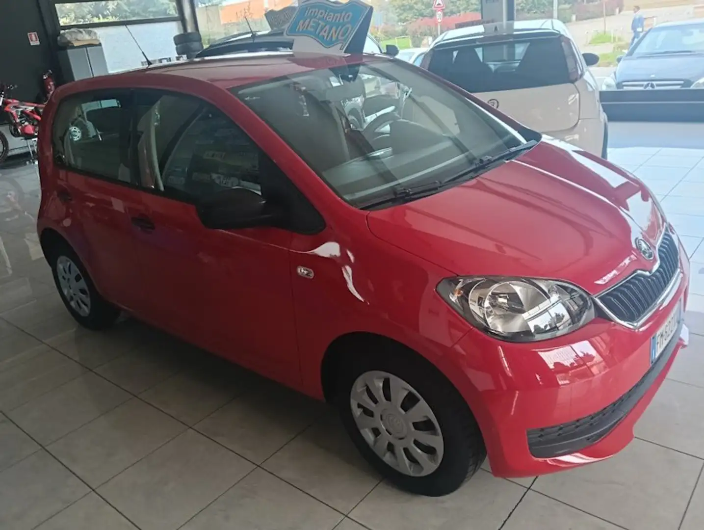 Skoda Citigo Citigo 5p 2018 5p 1.0 mpi g-tec Active 68cv Rosso - 2