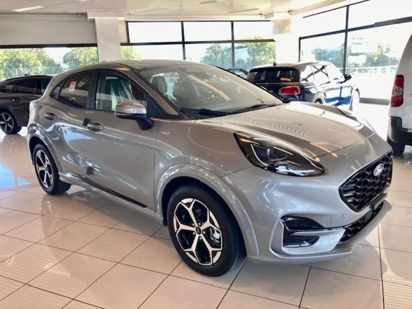 Ford Puma 1.0 EcoBoost Hybrid 125 CV S&S ST-Line PREZZO REAL Grigio - 2