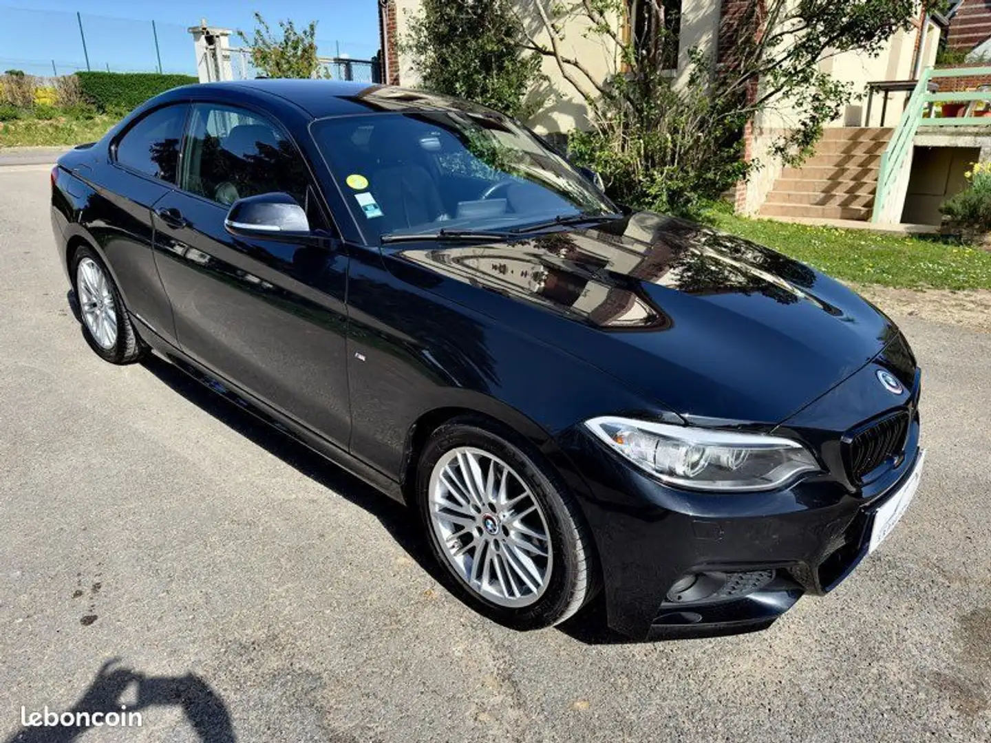 BMW 218 218d pack -M 2017-HarmanKardon-car play-cuir-15999 Noir - 2