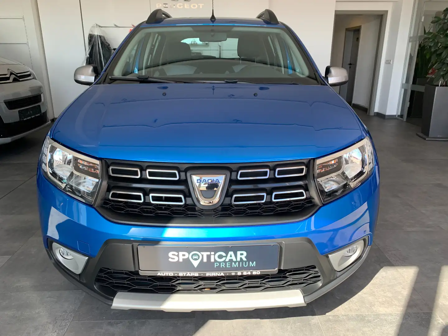 Dacia Sandero Stepway Prestige * 1. Hd. ,Klimaauto., Navi, DAB * Blau - 2
