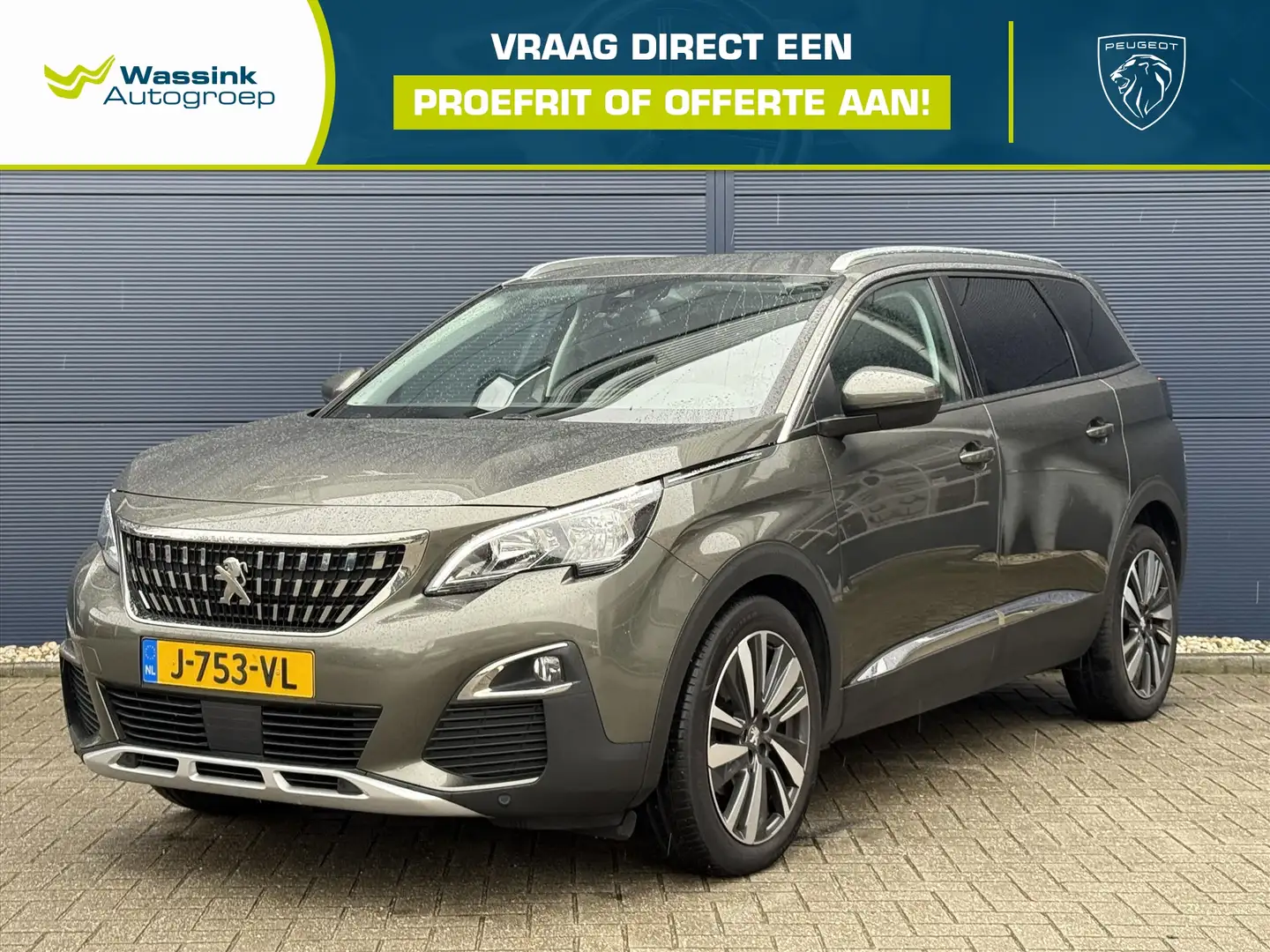 Peugeot 5008 1.2 PureTech 130pk Allure | Navigatie | Carplay | Grijs - 1