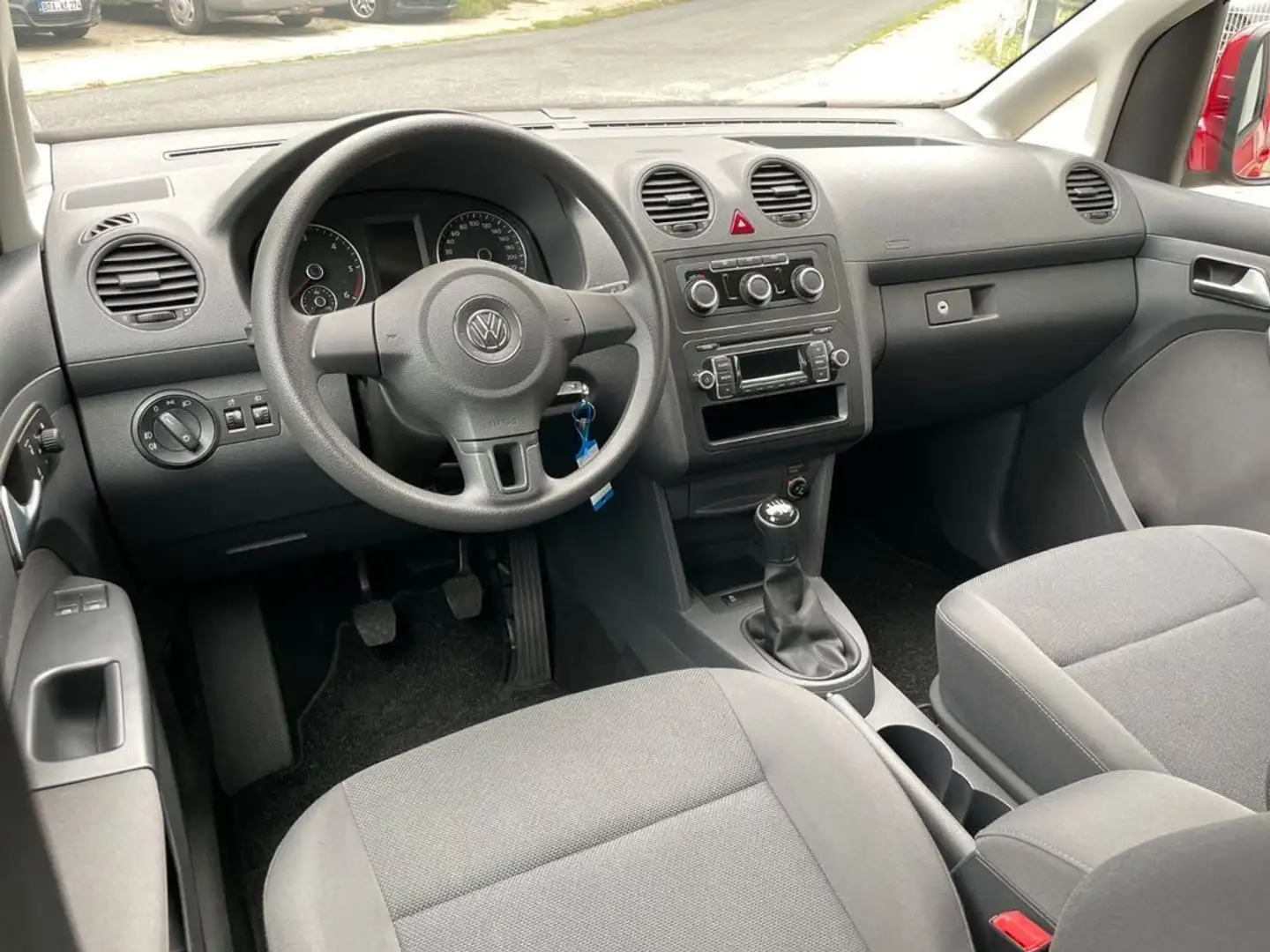 Volkswagen Caddy 1.6 TDI 102 CV 5p. Trendline Rosso - 1