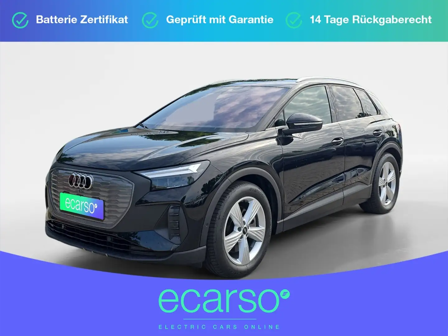 Audi Q4 e-tron 40 e-tron basis Schwarz - 1