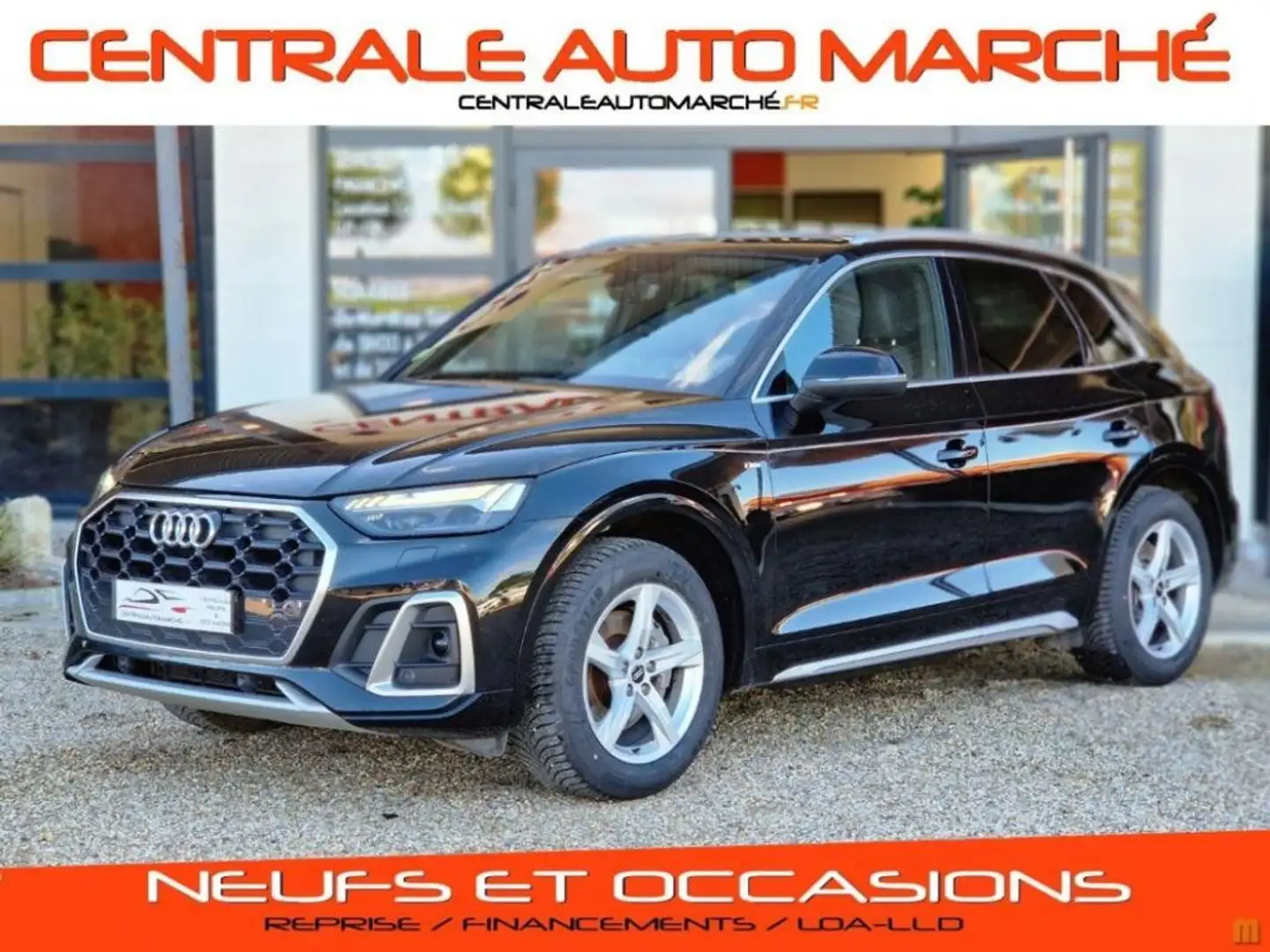 Audi Q5 35 TDI 163 S tronic 7 S-Line Schwarz - 1