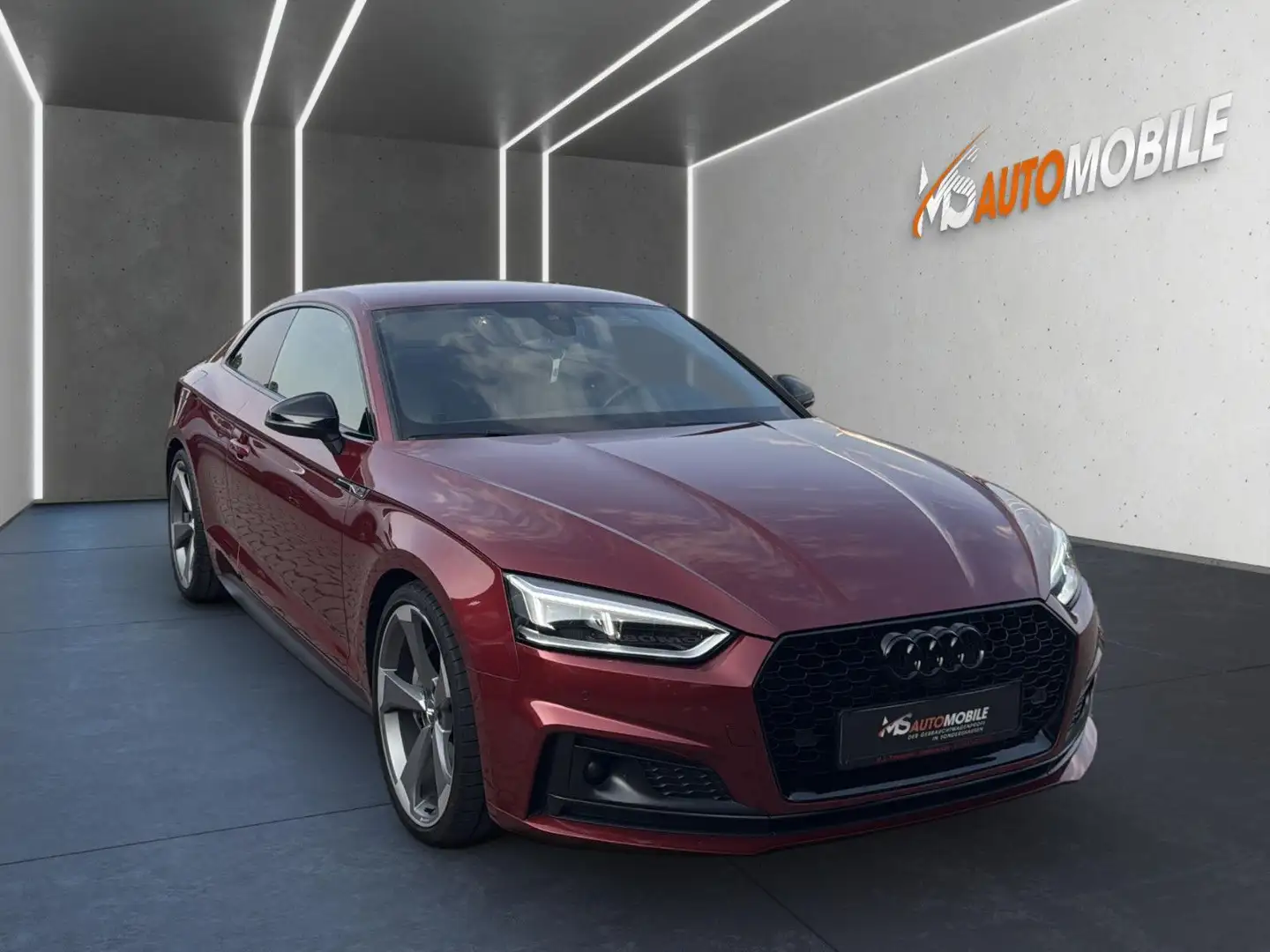 Audi A5 Coupe quattro S-line Plus+LED+ACC+MASSAGE+20" Rouge - 2