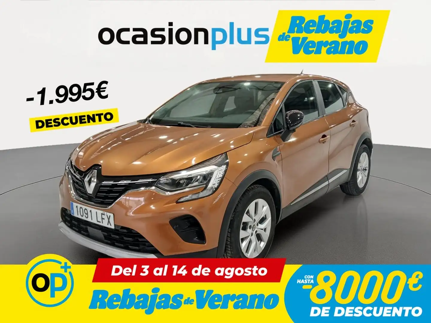 Renault Captur Blue DCi Intens 70kW Naranja - 1