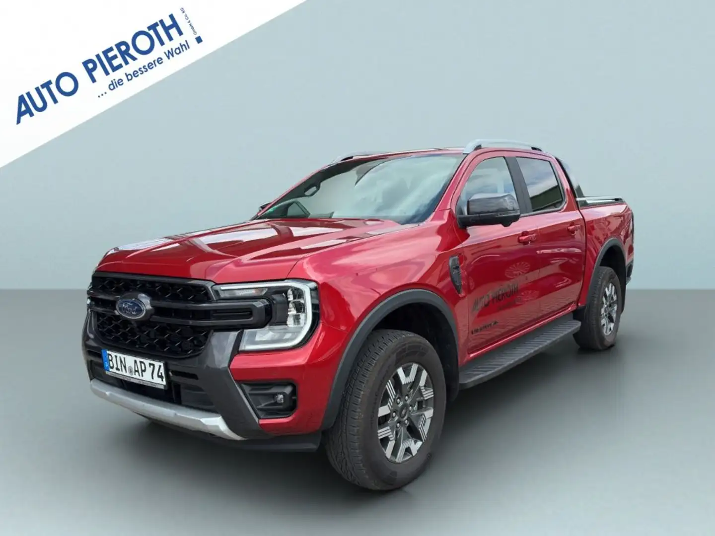 Ford Ranger 2,3 l EcoBoost Doppelkabine PHEV Wildtrak Rot - 1