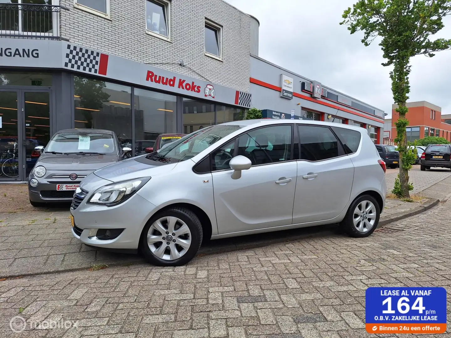 Opel Meriva 1.4 TURBO BLITZ / Trekhaak / Navigatie / Grijs - 1