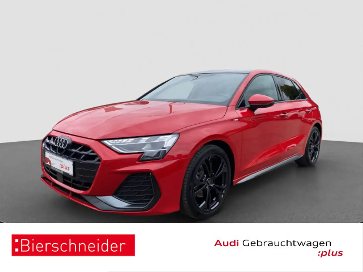 Audi A3 30 TFSI S-line AHK PANO LED CAM SON Rot - 1