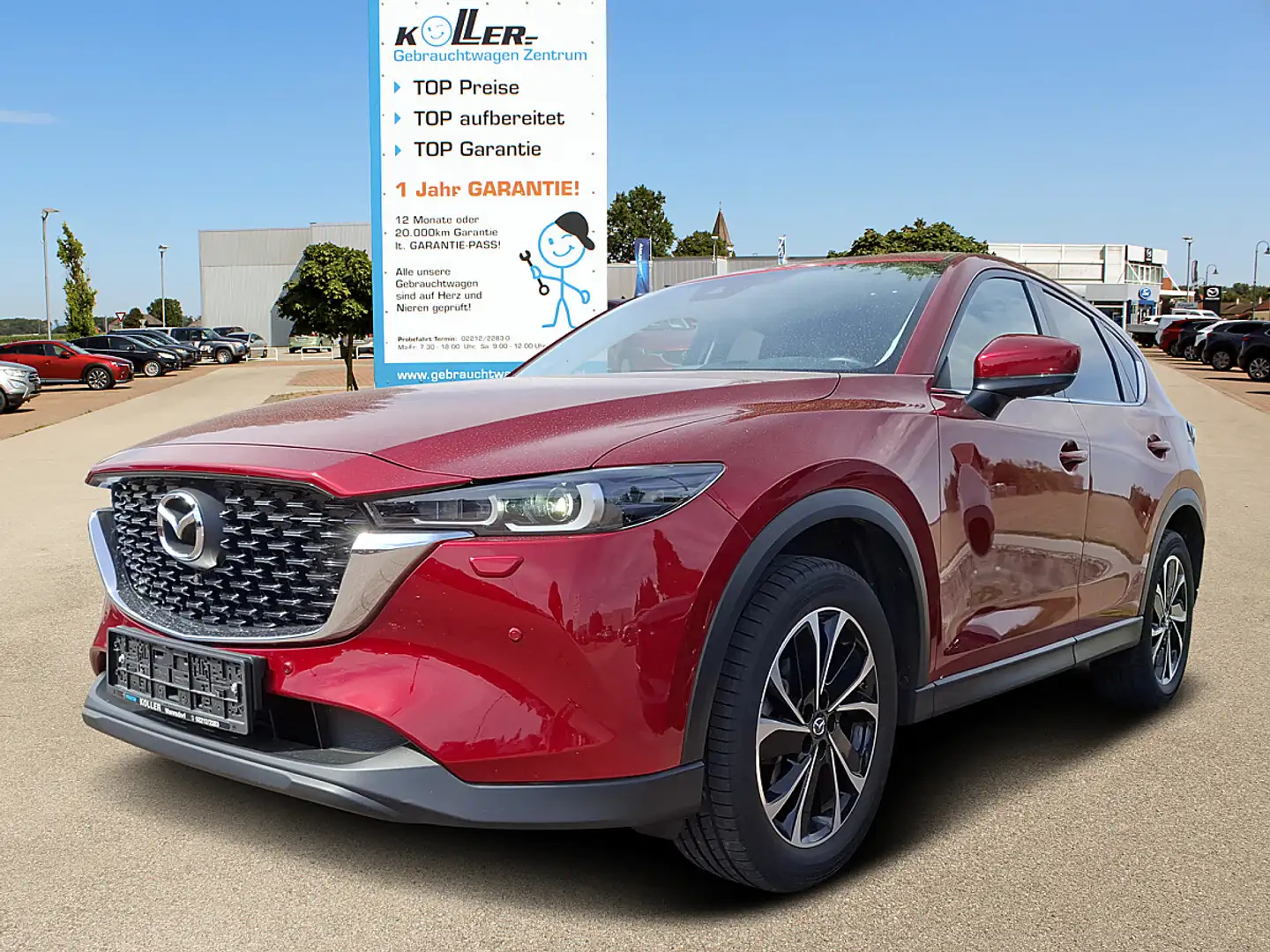 Mazda CX-5 G165 e-Skyactiv MHEV Advantage Rot - 1