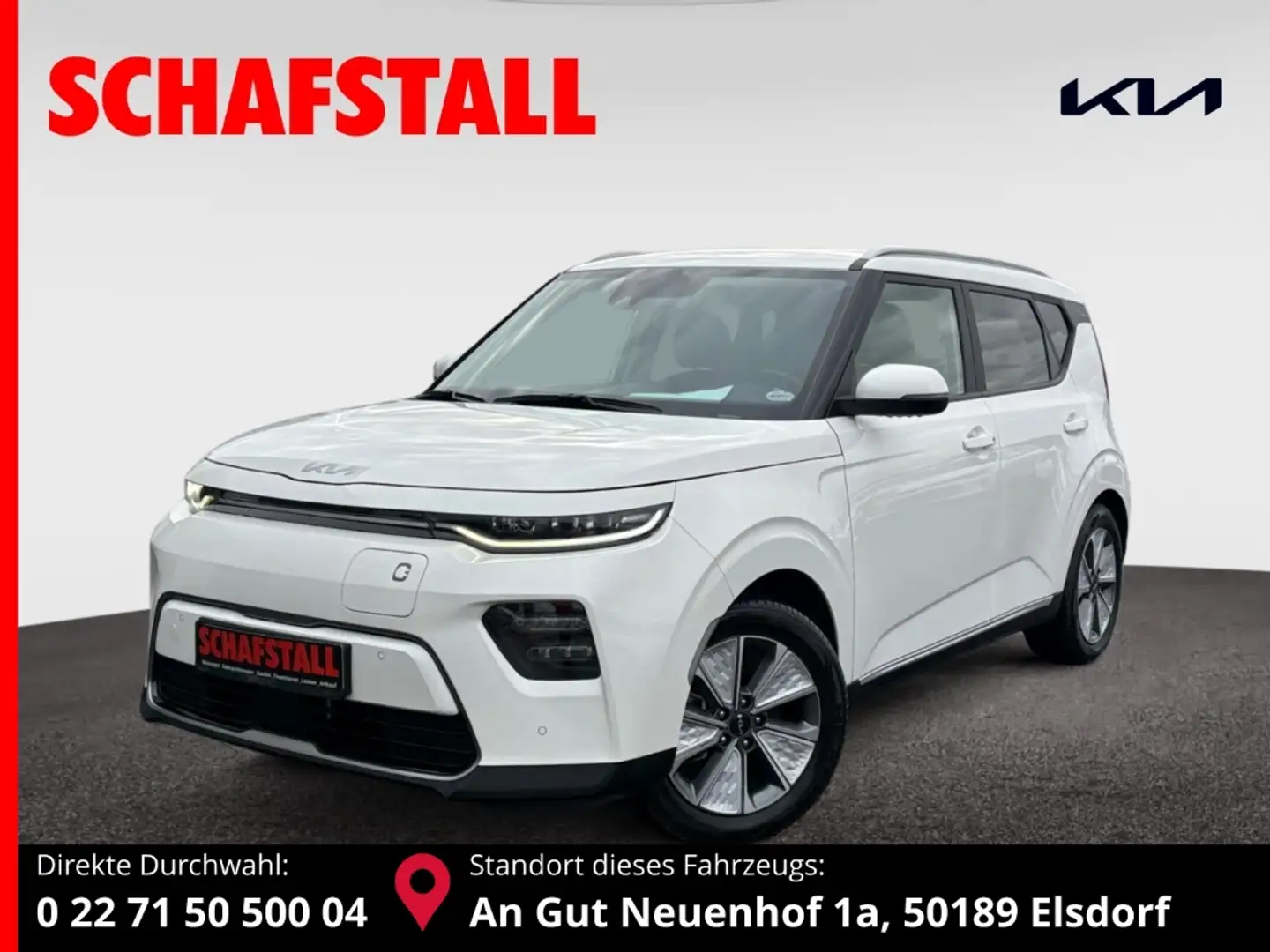 Kia Soul EV Vision Technik-Paket 3-Phasen-Lader Navi Digita Weiß - 1