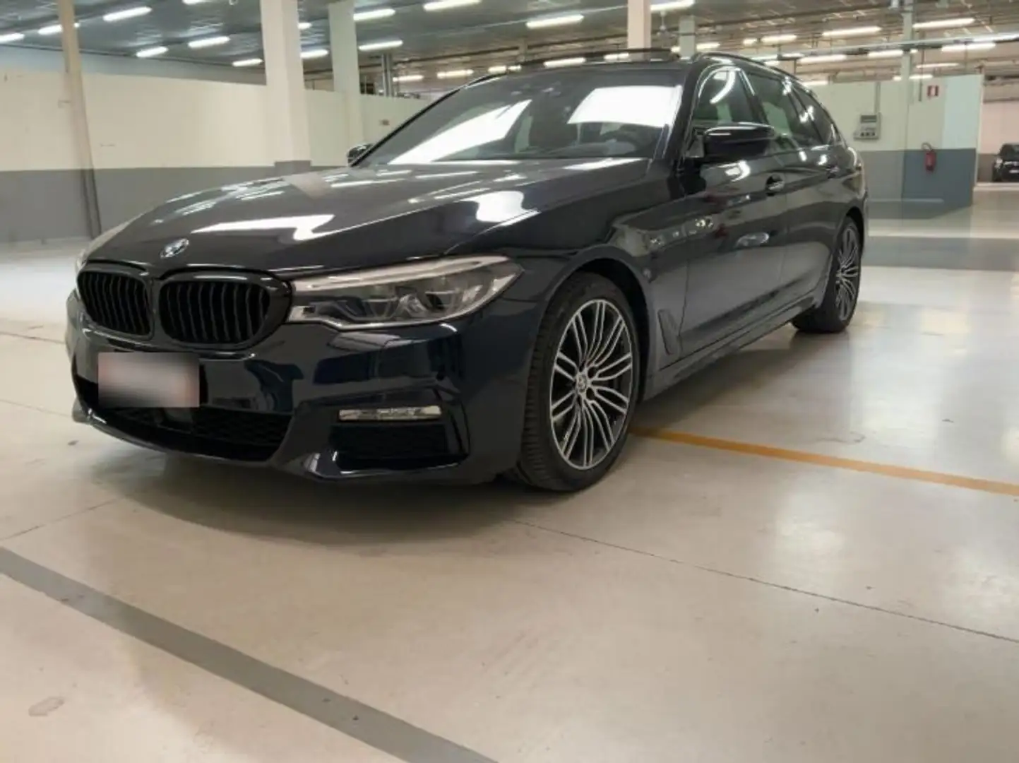 BMW 540 540d Touring xdrive Msport auto Blu/Azzurro - 2