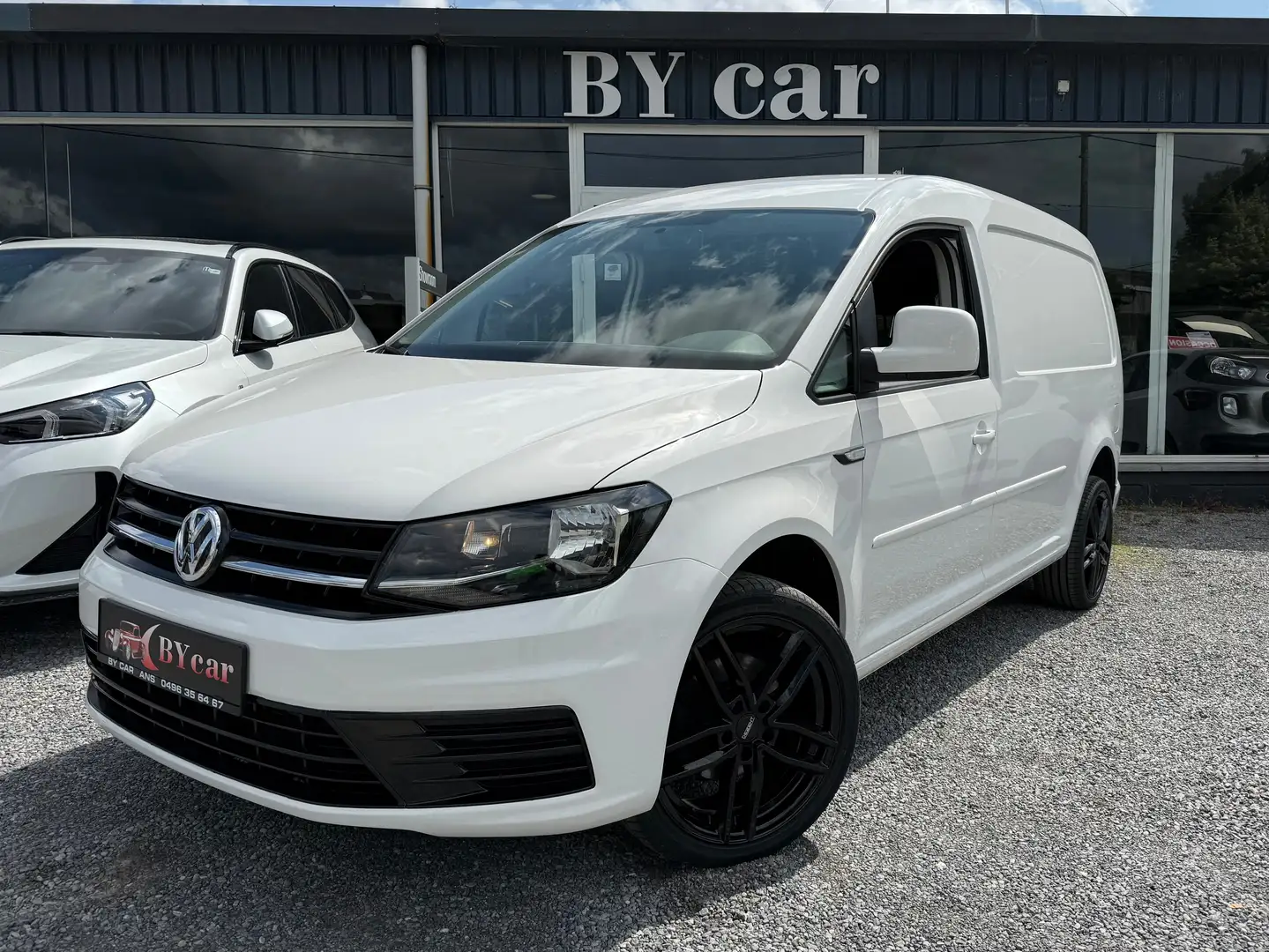 Volkswagen Caddy 1.6 TDi Maxi. *GARANTIE 2 ANS* ETAT SHOWROOM Biały - 1