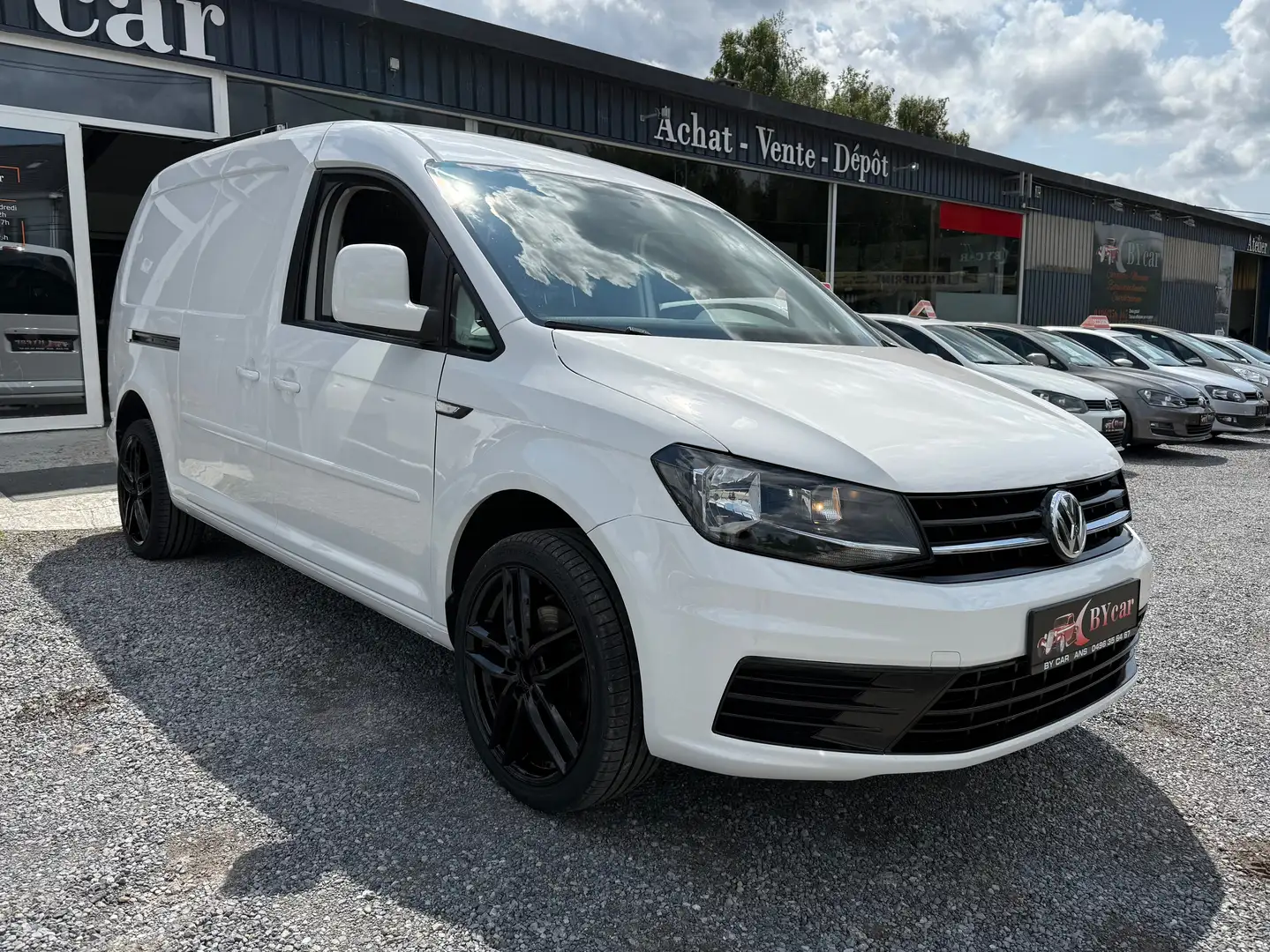 Volkswagen Caddy 1.6 TDi Maxi. *GARANTIE 2 ANS* ETAT SHOWROOM Biały - 2