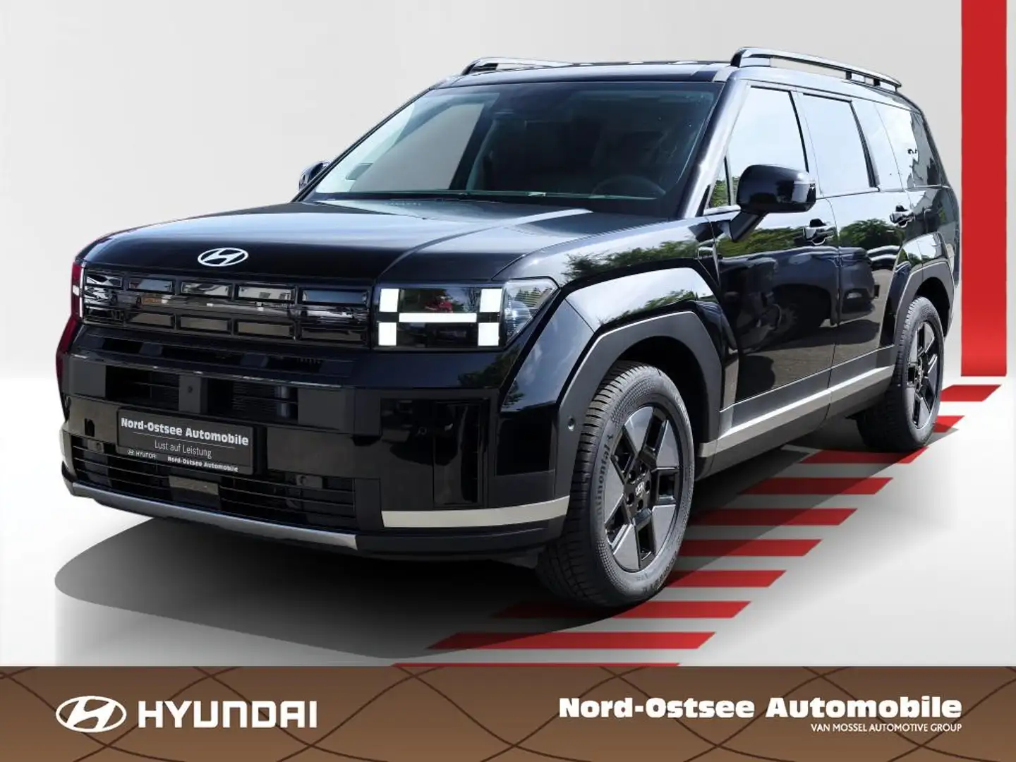 Hyundai SANTA FE HEV BLACKLINE Glas-Schiebedach Schwarz - 1