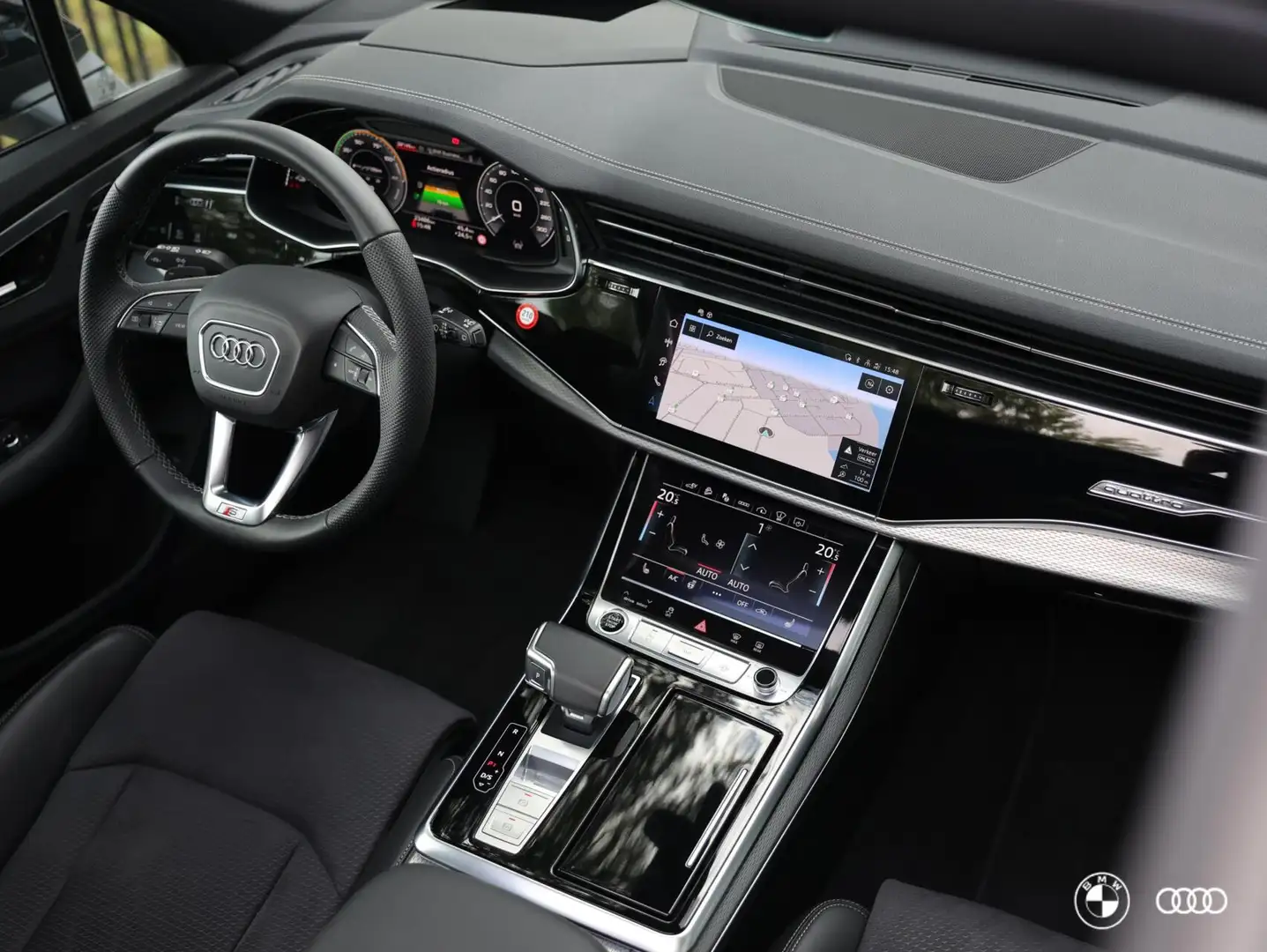Audi Q7 55 TFSIe PRO LINE S BLACK ED. / PANODAK / B&O AUDI Grijs - 2