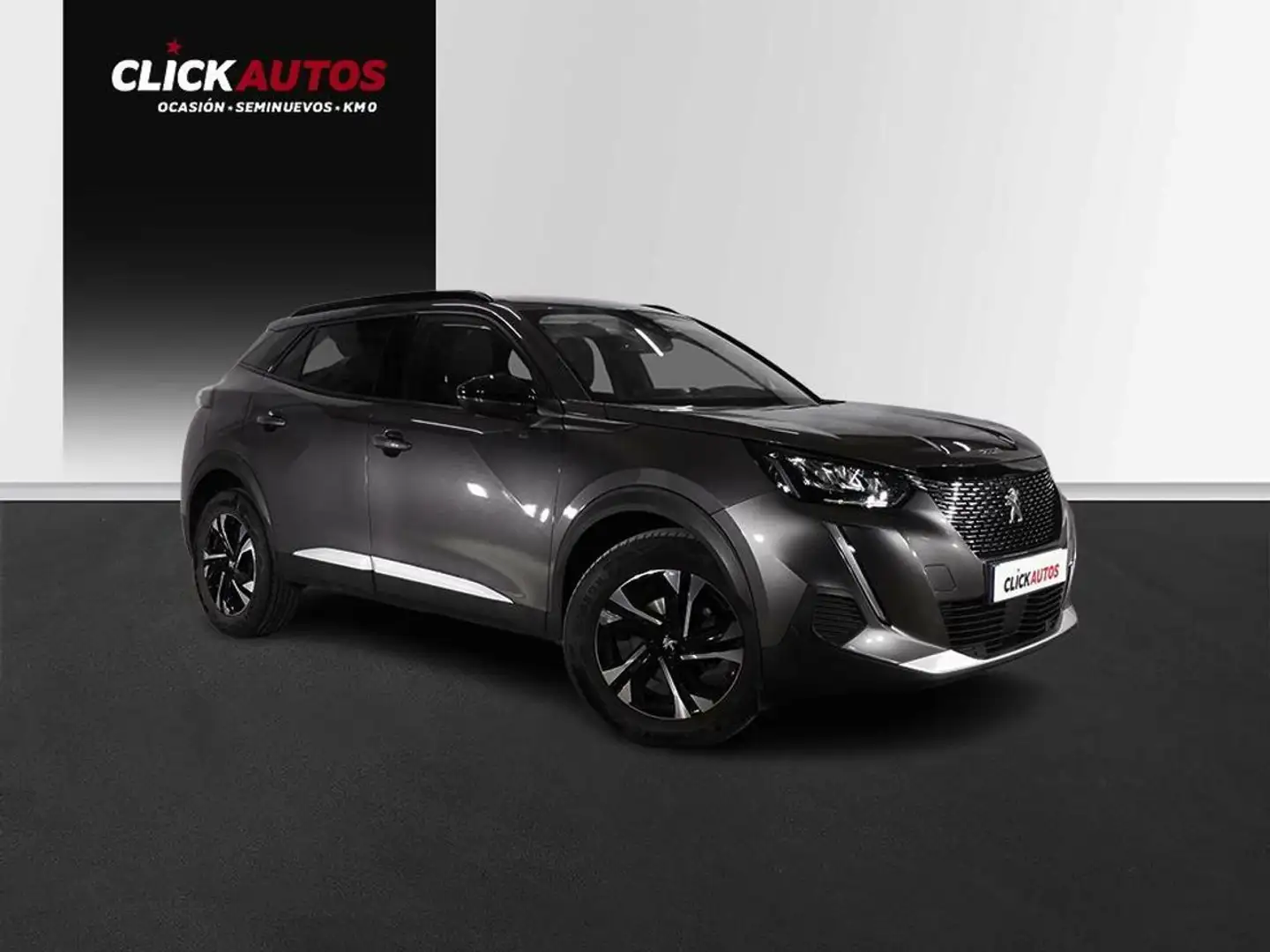 Peugeot 2008 1.2 PureTech S&S Allure Pack 100 Gris - 2