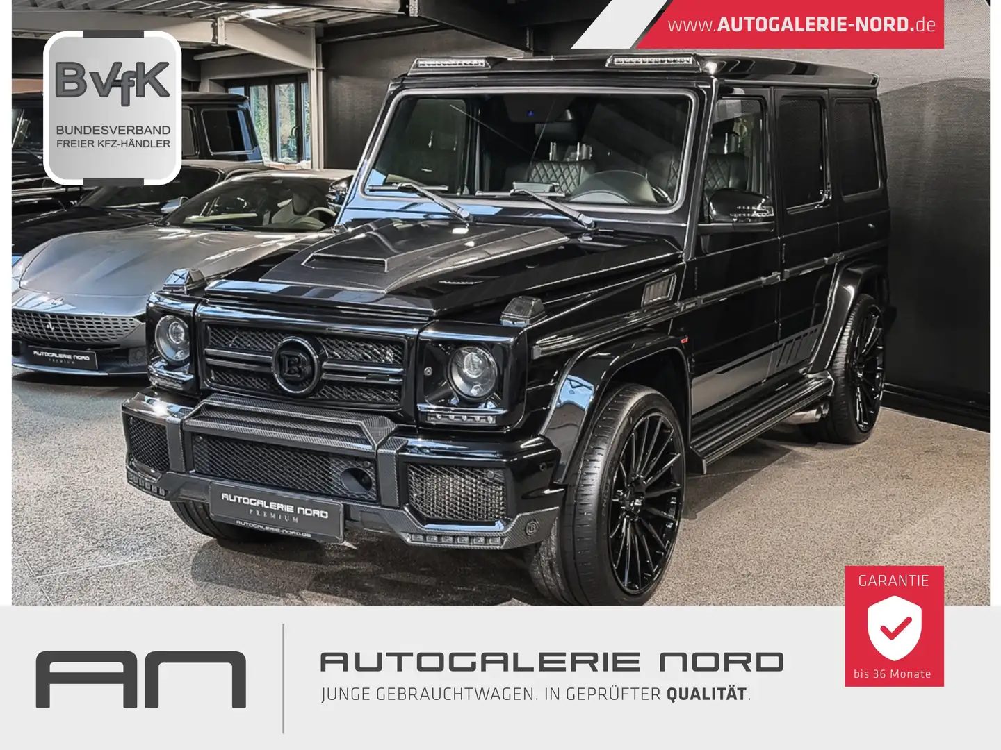 Mercedes-Benz G 63 AMG Edition 463+Brabus-Orig.+Sitzkühlung+Vossen Schwarz - 1