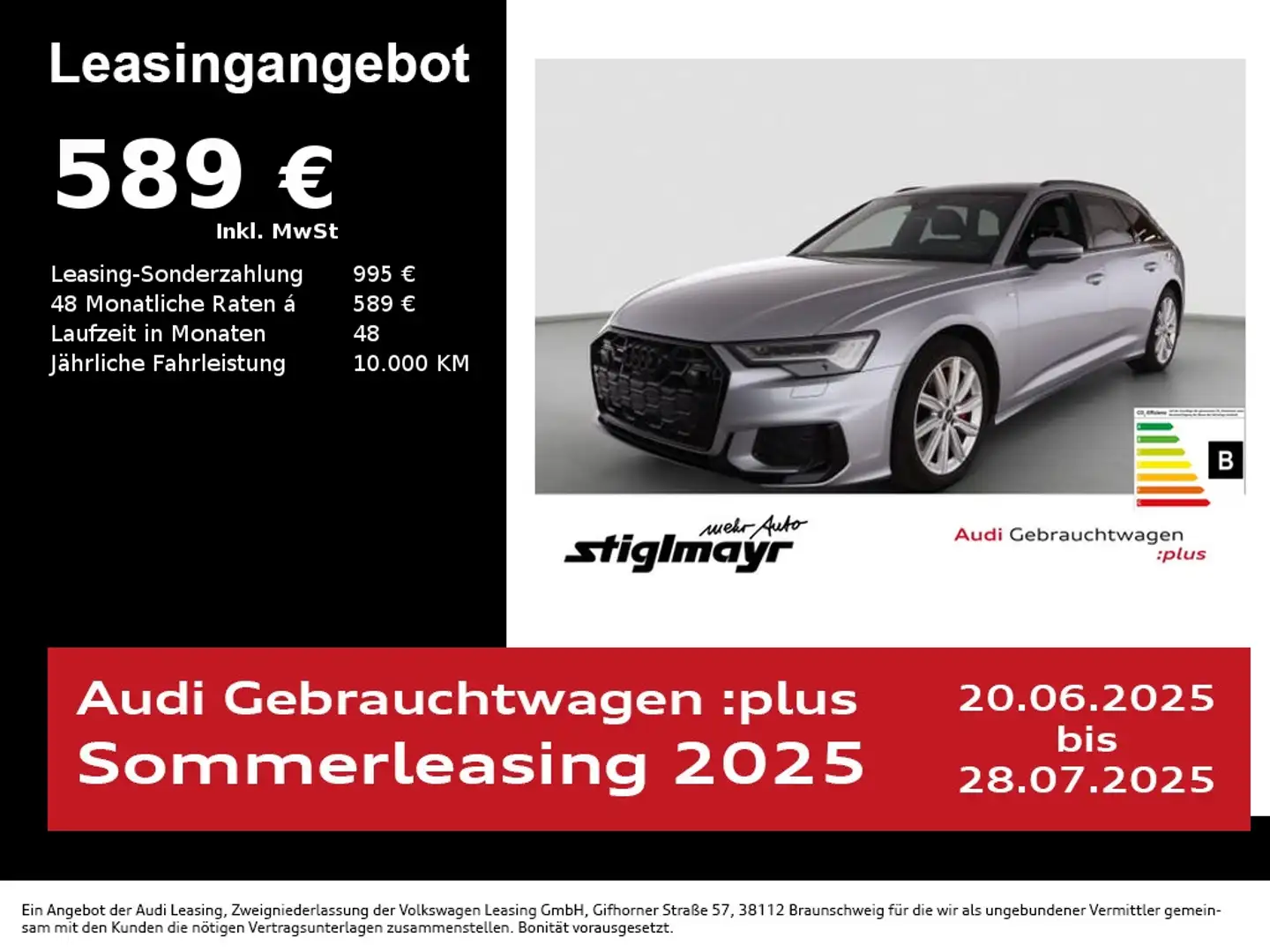 Audi A6 Avant S-line 55 TFSIe AHK+HD-MATRIX+HUD+PANO Argent - 1