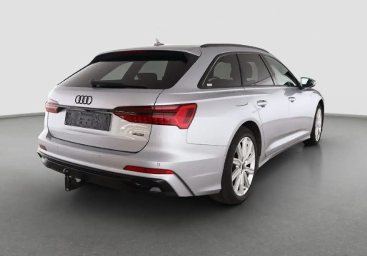 Audi A6 Avant S-line 55 TFSIe AHK+HD-MATRIX+HUD+PANO Argent - 2