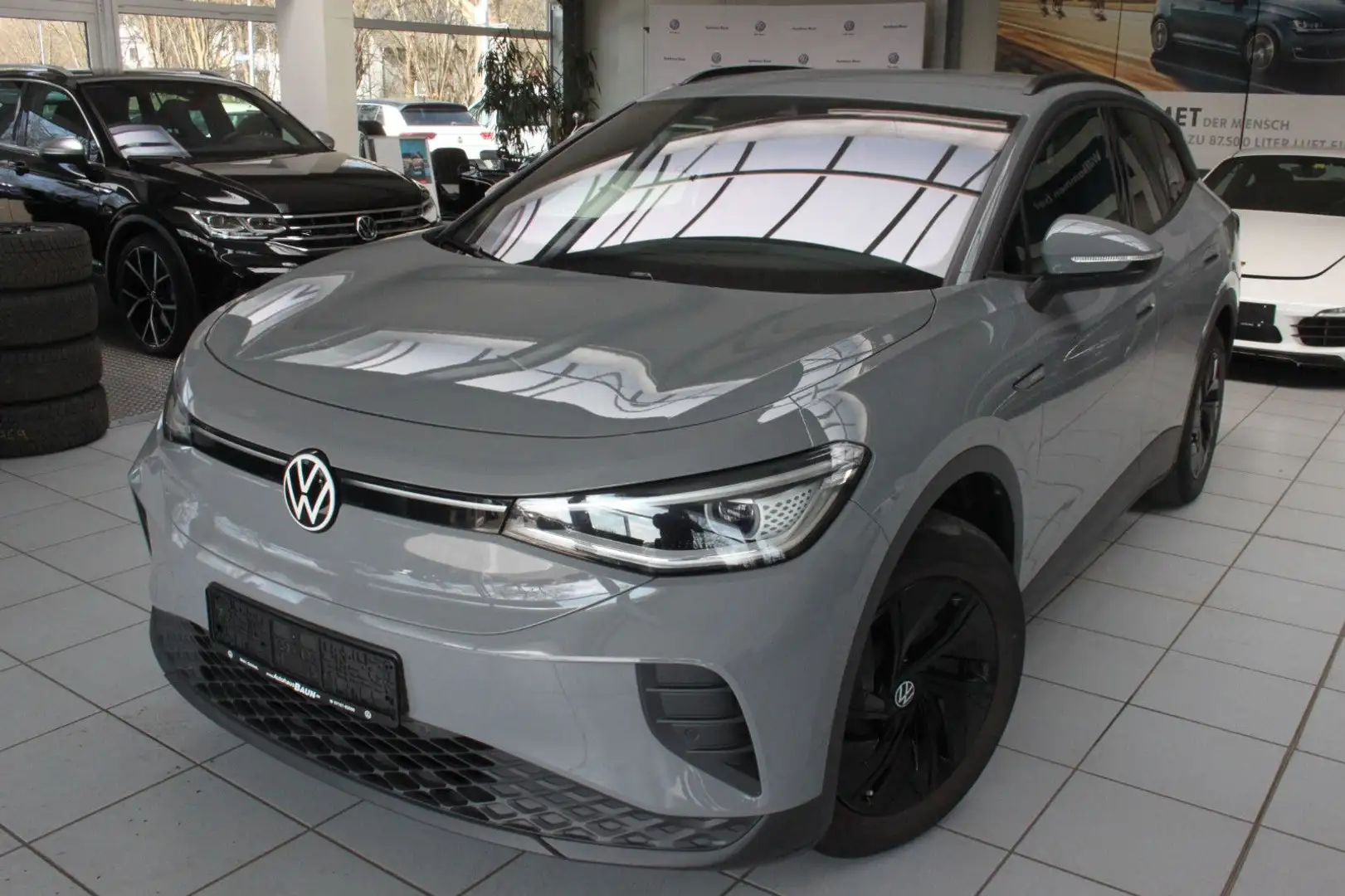 Volkswagen ID.4 PURE/PERF/KAME/PDC/IQLED/ACC/STZHZ/3ZON/PRO Grau - 1