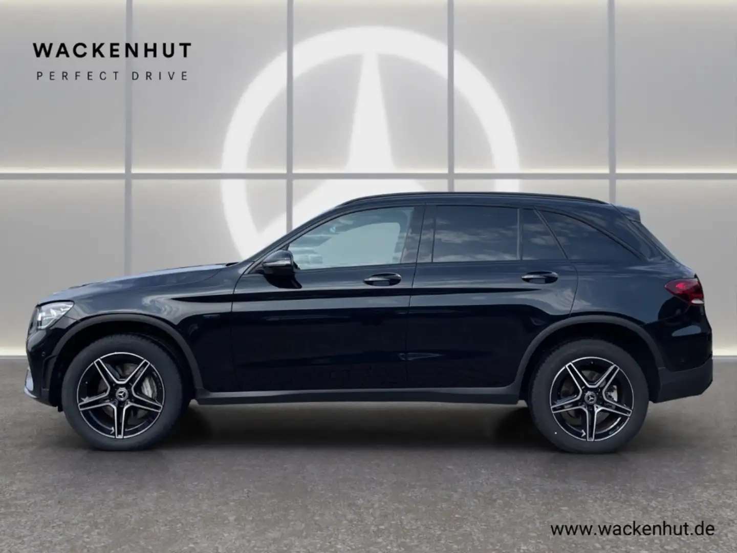 Mercedes-Benz GLC 300 de 4M AMG NIGHT AHK DISTR PANO 360°LED TOTW. Schwarz - 2
