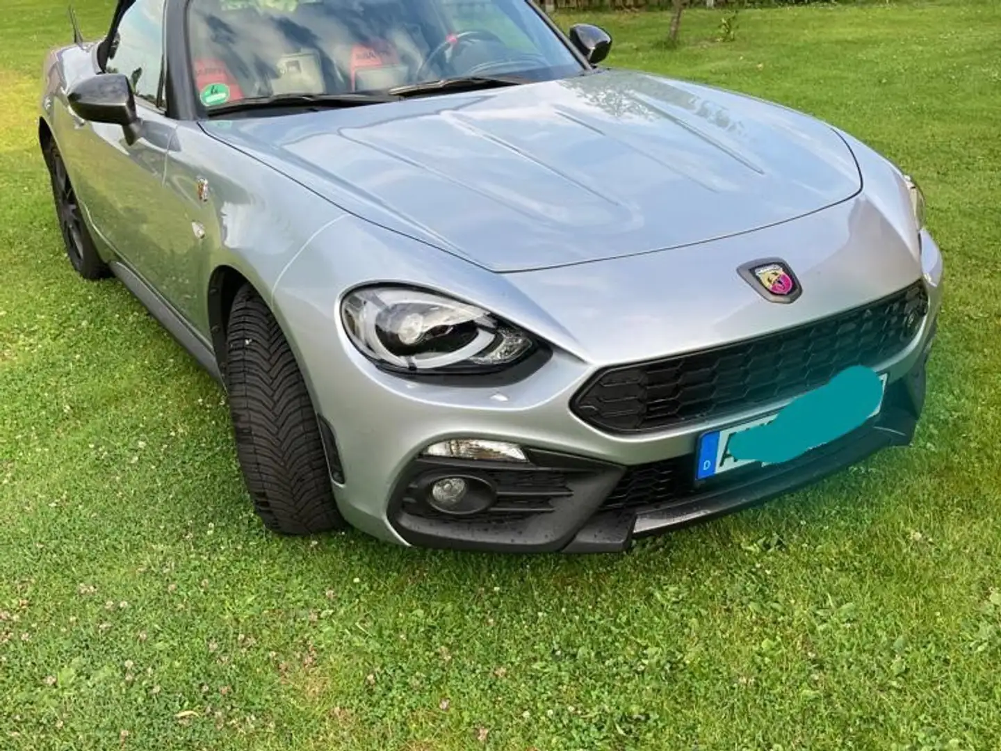 Abarth 124 GT GT Spider 124  Cabrio Gris - 1