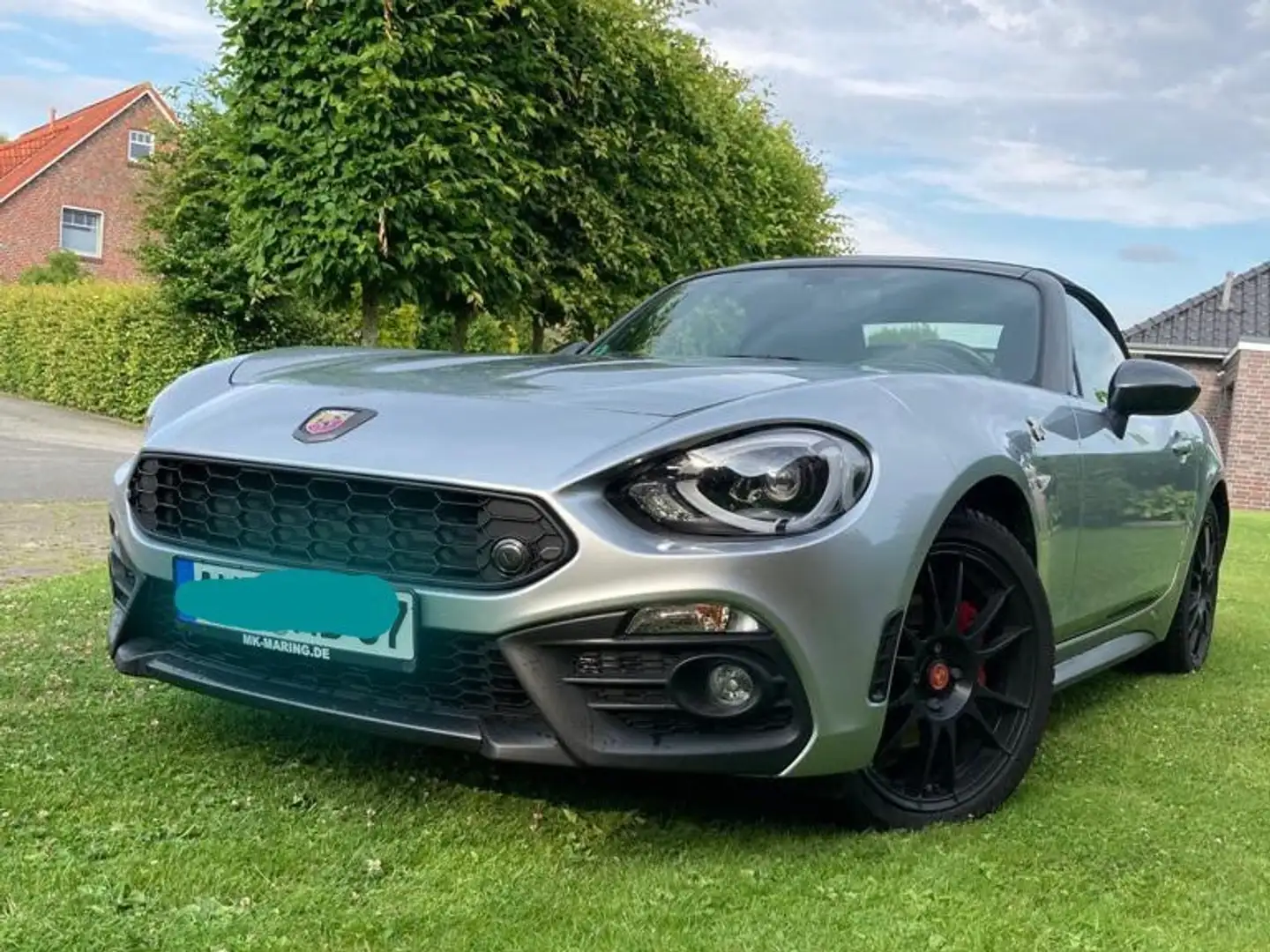 Abarth 124 GT GT Spider 124  Cabrio Gris - 2