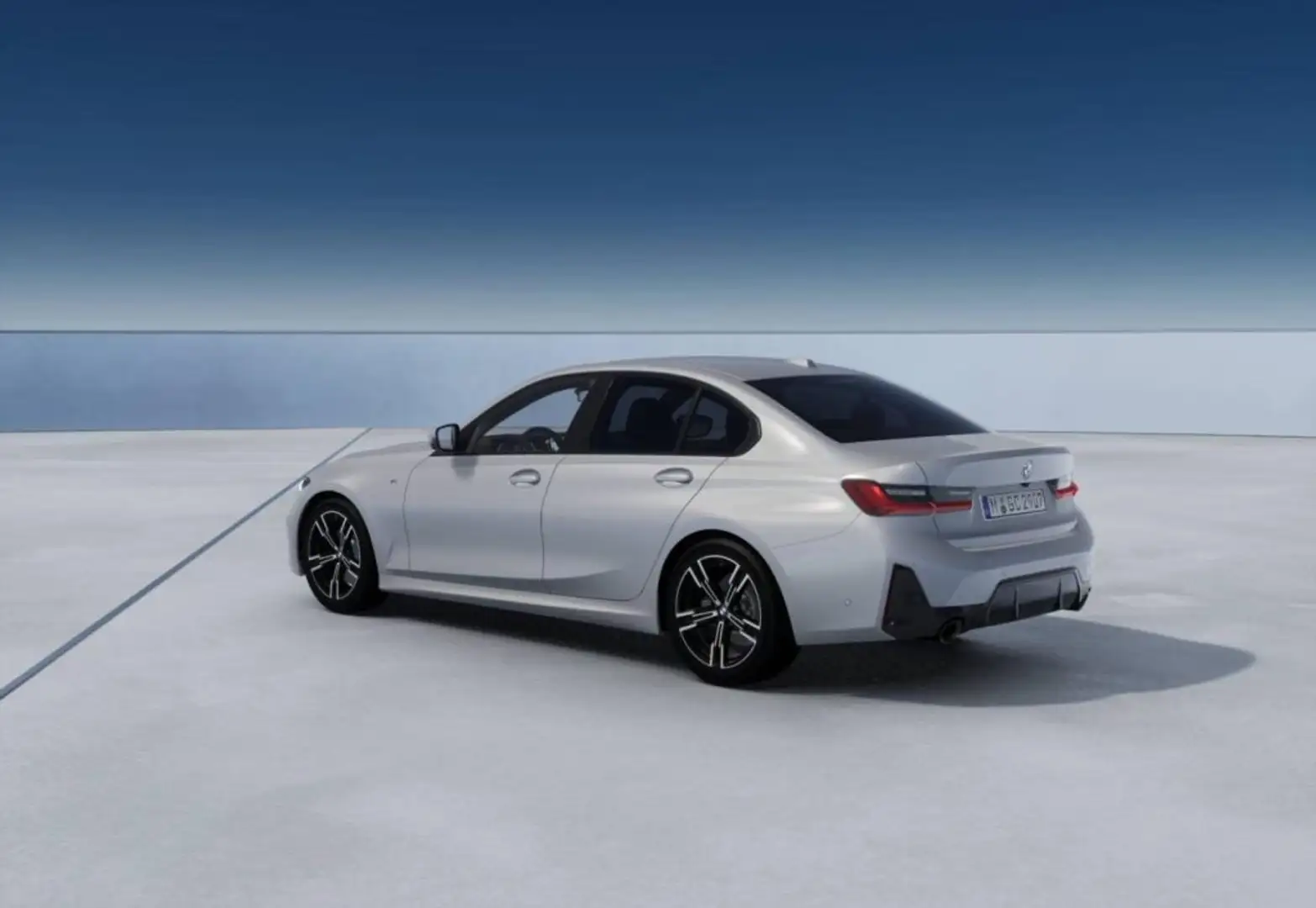 BMW 318 d 48V Berlina MSport Grigio - 2