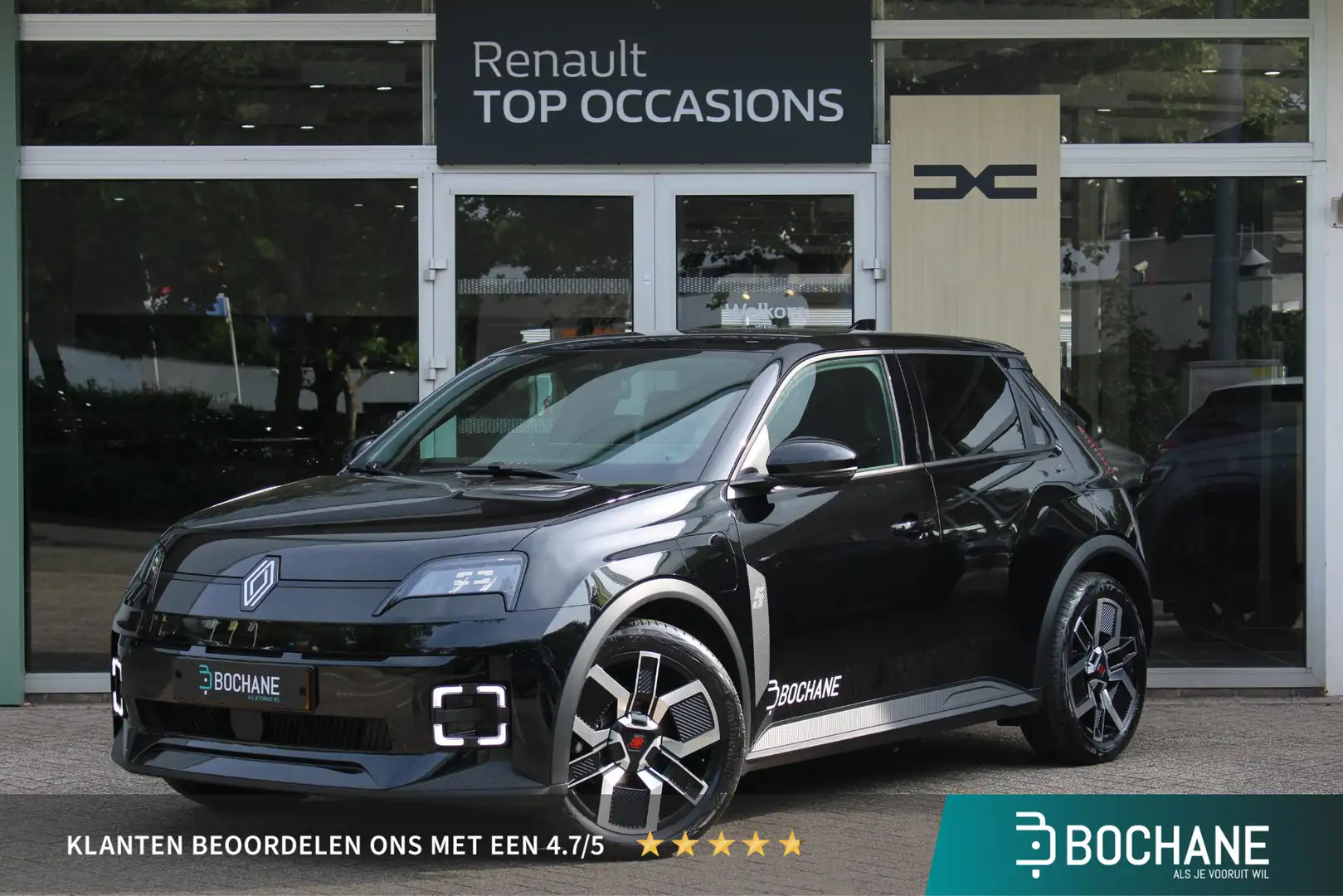 Renault R 5 urban range techno 40 kWh | Stoel + Stuurverwarmin Zwart - 1