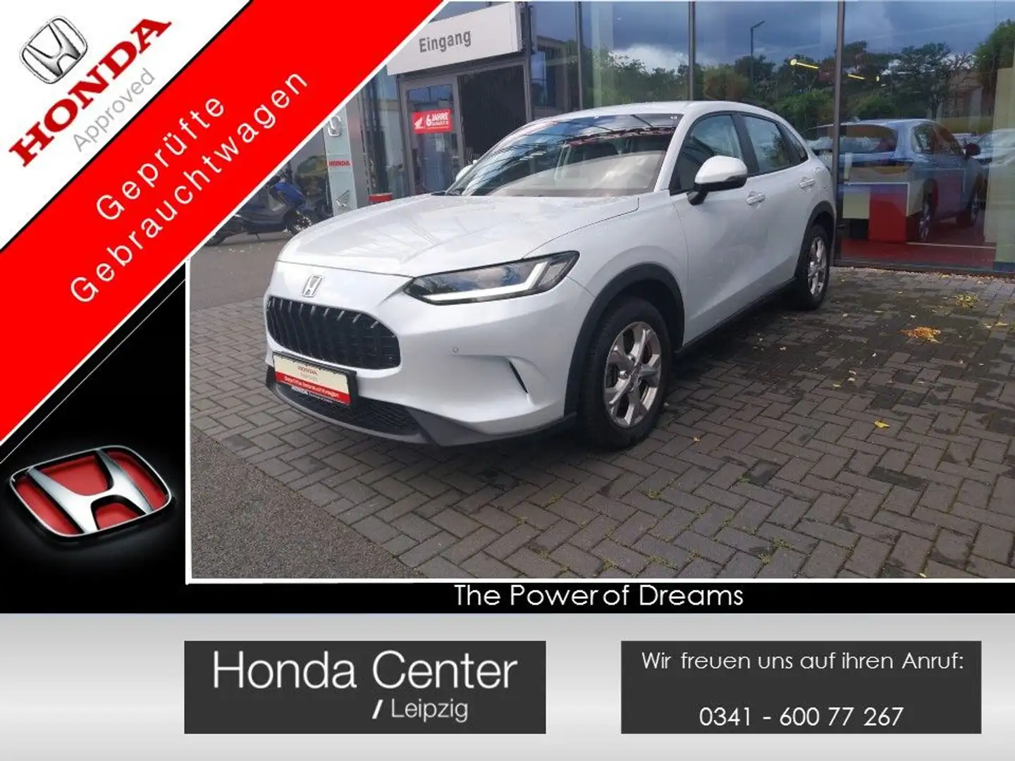 Honda ZR-V 2.0 i-MMD Hybrid Elegance Navi/LED/Kamera Blanco - 1