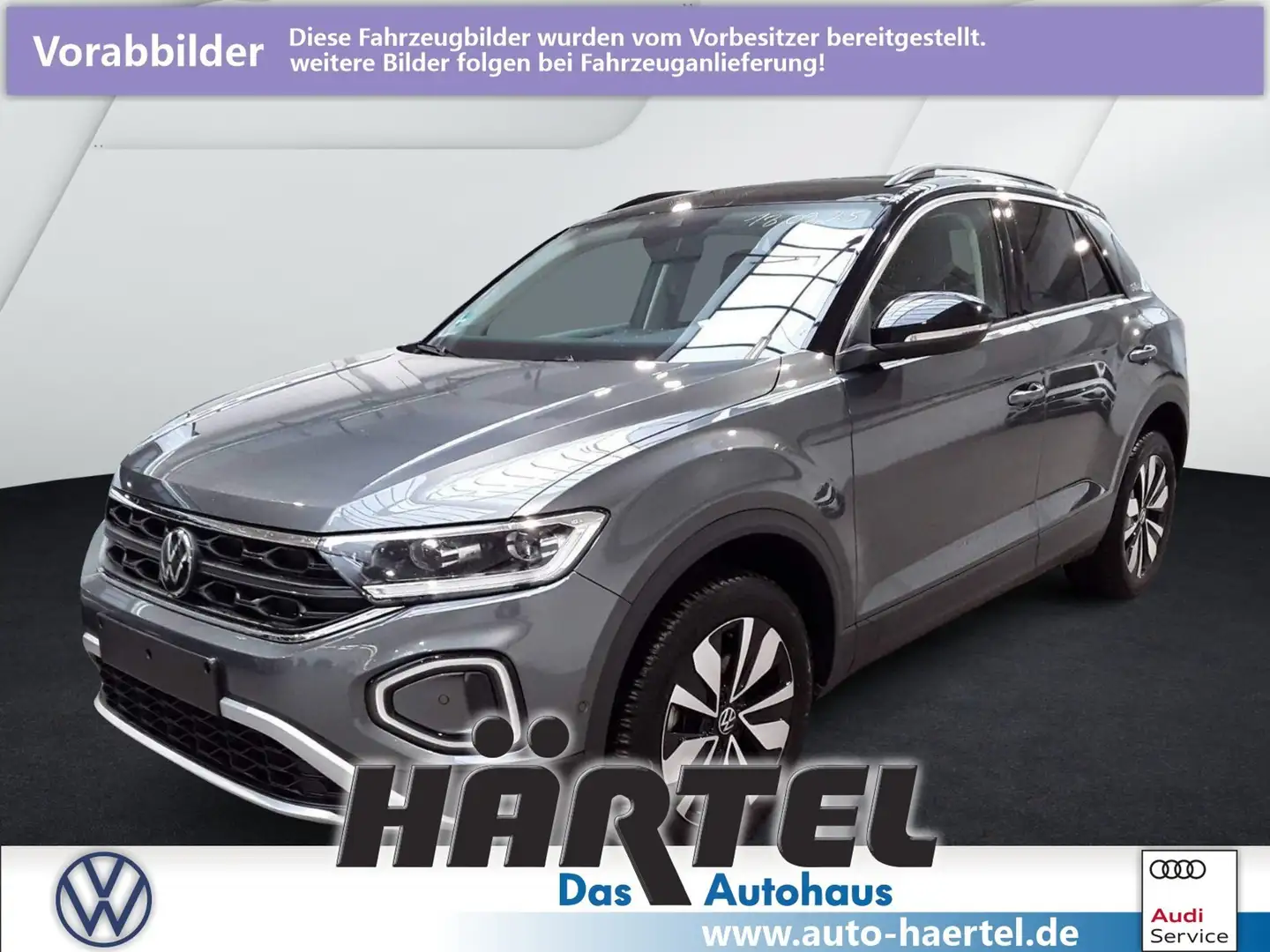 Volkswagen T-Roc GOAL 2.0 TDI DSG (+EURO6+ACC-RADAR) Navi LED Grau - 1