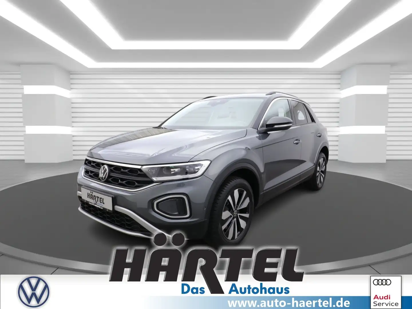 Volkswagen T-Roc GOAL 2.0 TDI DSG (+EURO6+ACC-RADAR) Navi LED Grau - 1