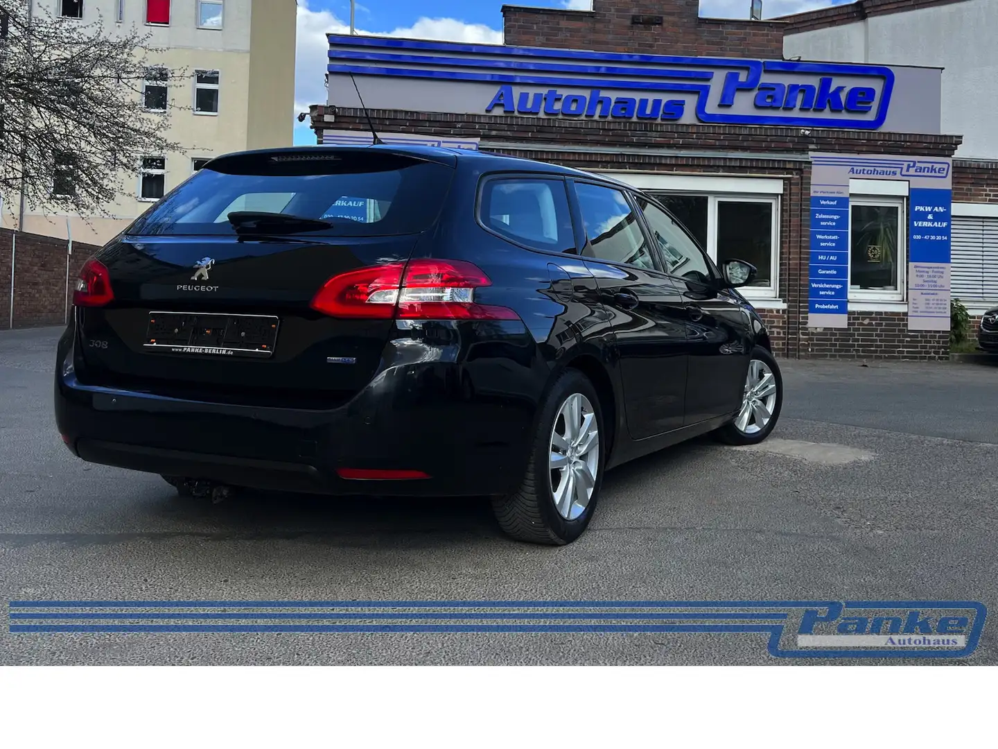 Peugeot 308 Active*AHK*R-Cam*Navi*Tempo*LederL*LED-T* Schwarz - 2