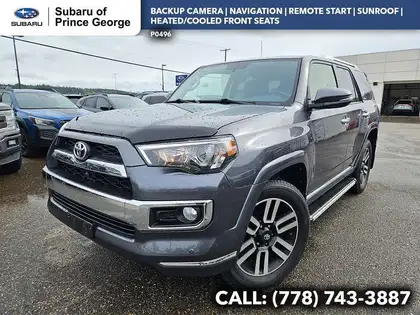  2018 Toyota 4Runner Limited AWD   