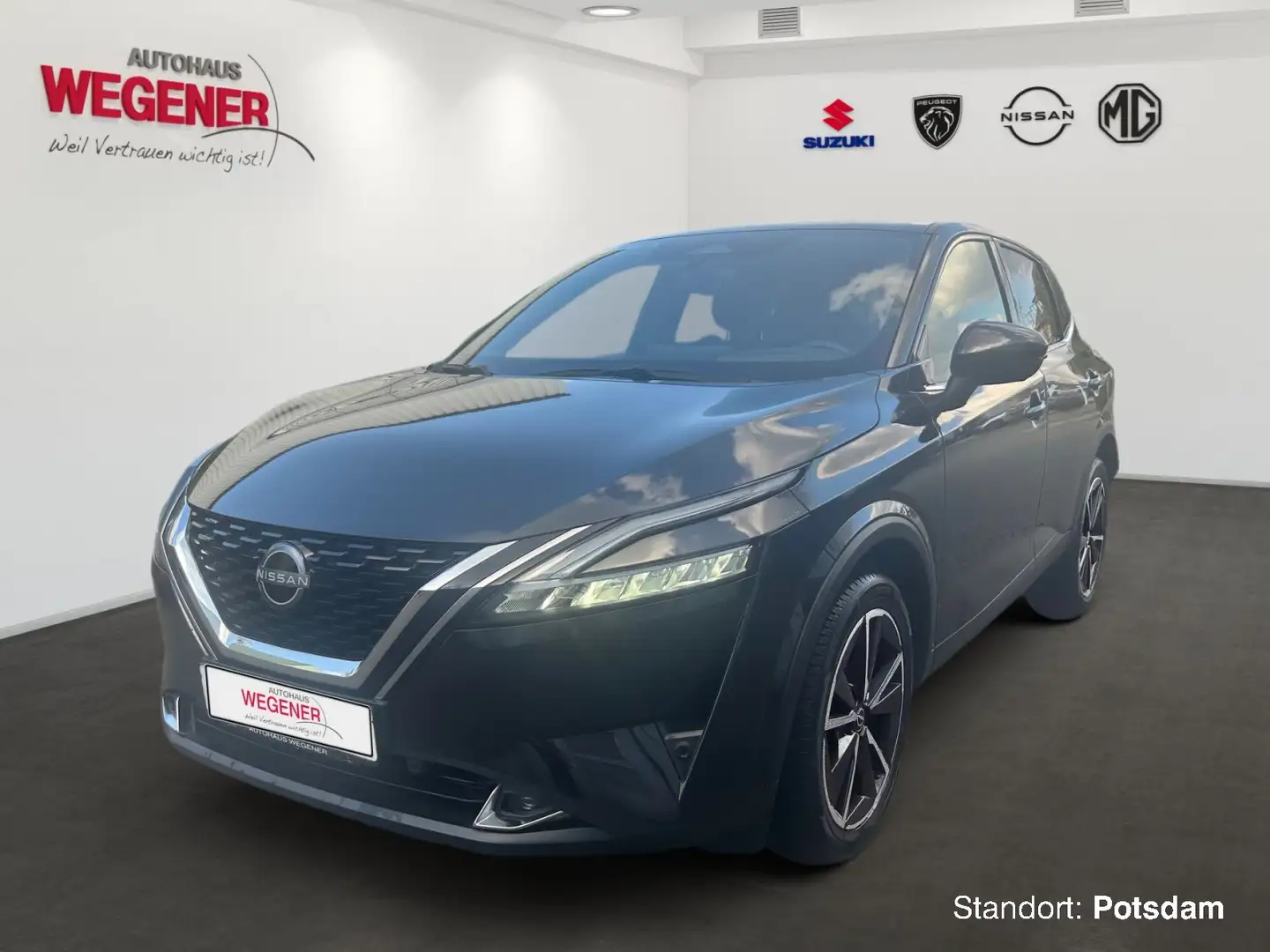 Nissan Qashqai QASHQAI TEKNA 1.3 DIG-T MHEV LED 360° KAMERA NAV Noir - 1