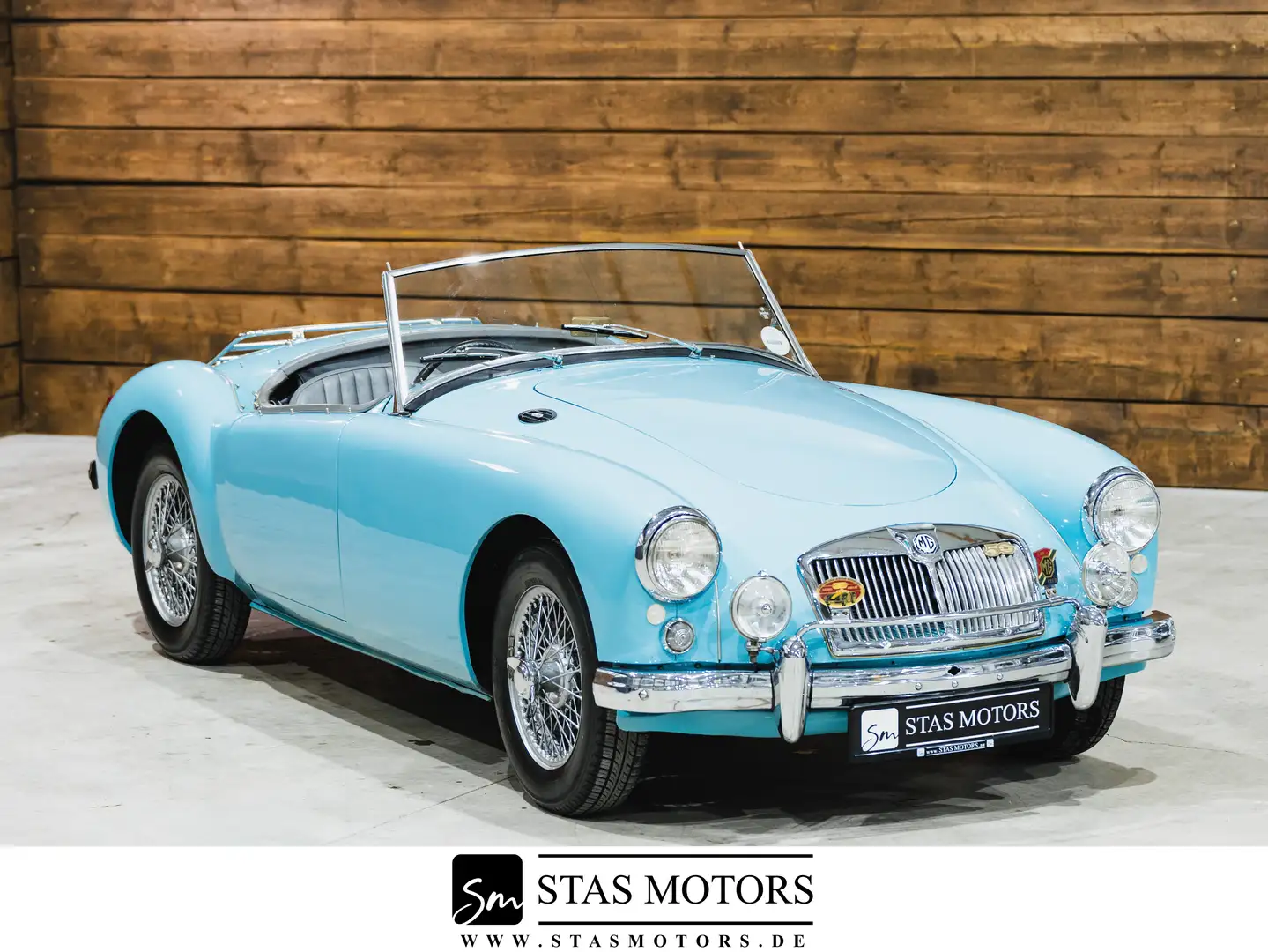 MG MGA MGA 1500 MK1*RESTAURIERT*H-ZULASSUNG*ORIGINAL RHD Blau - 1
